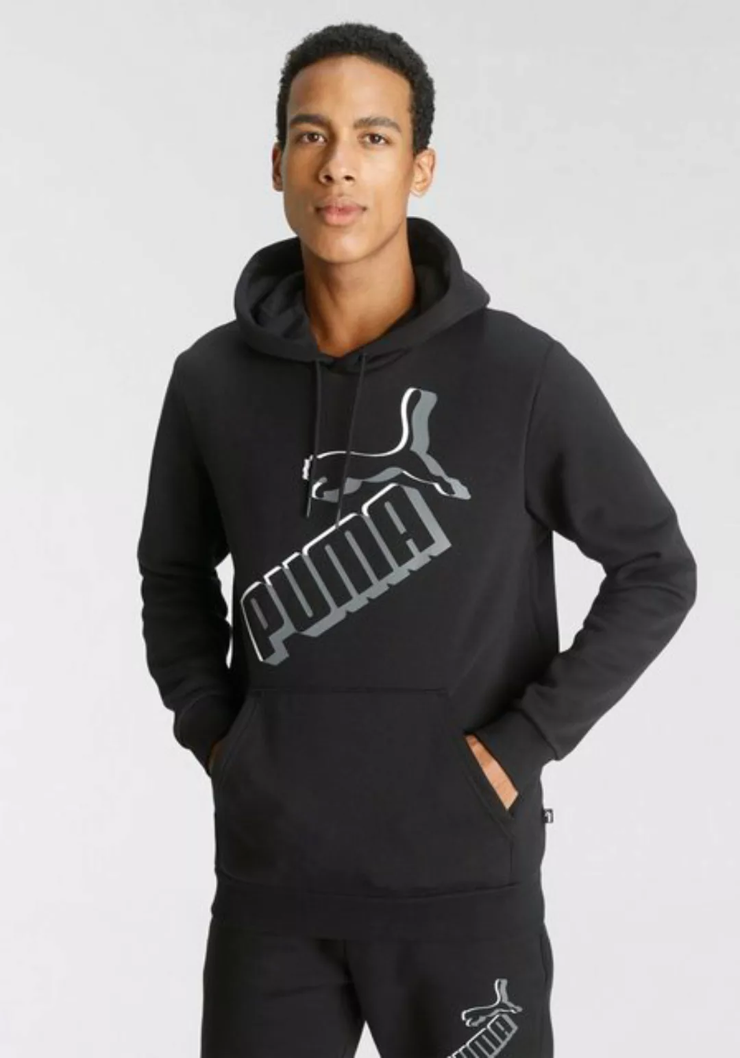 PUMA Kapuzensweatshirt ESS+ BIG LOGO HOODIE FL günstig online kaufen