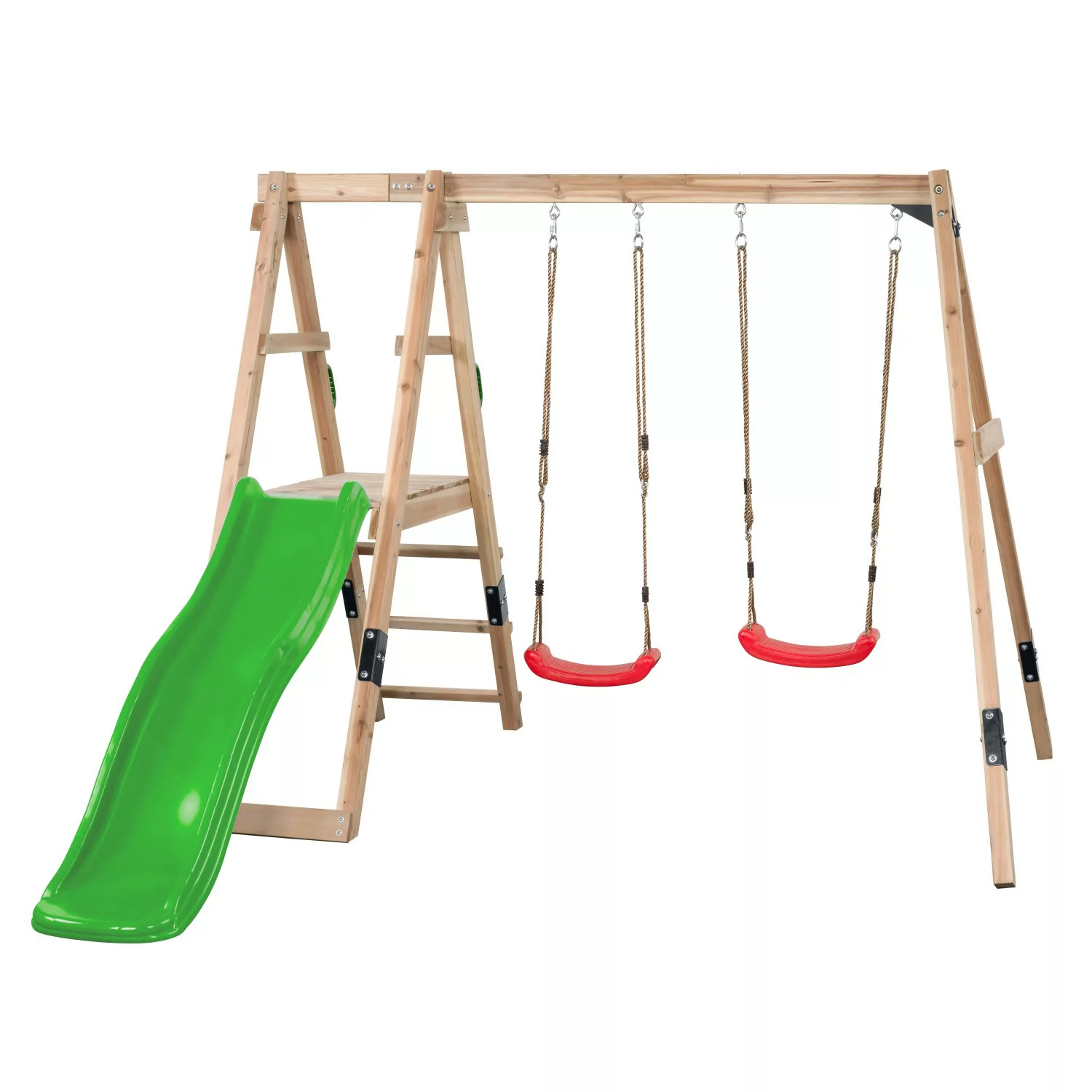 Swing King Schaukel Ava 185 cm x 235 cm x 274 cm Hellgrün FSC® günstig online kaufen