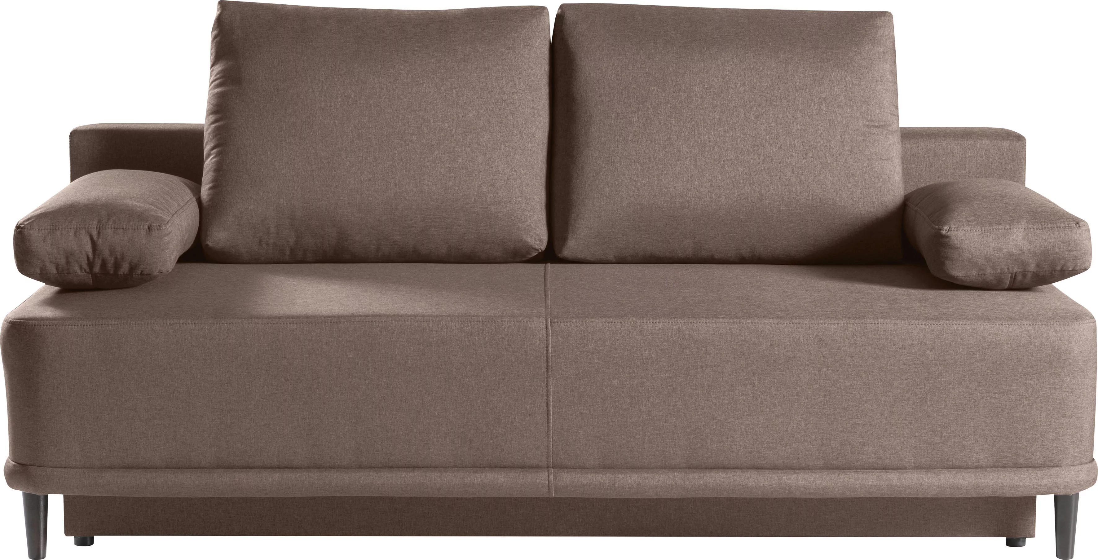 WERK2 Schlafsofa "Street", 2-Sitzer Sofa und Schlafcouch mit Federkern & Be günstig online kaufen