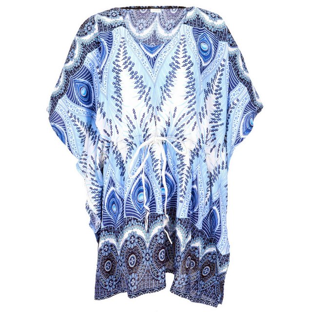 Guru-Shop Longbluse Poncho, Mandala Tunika, Boho Kaftan, Kurzarm.. alternat günstig online kaufen