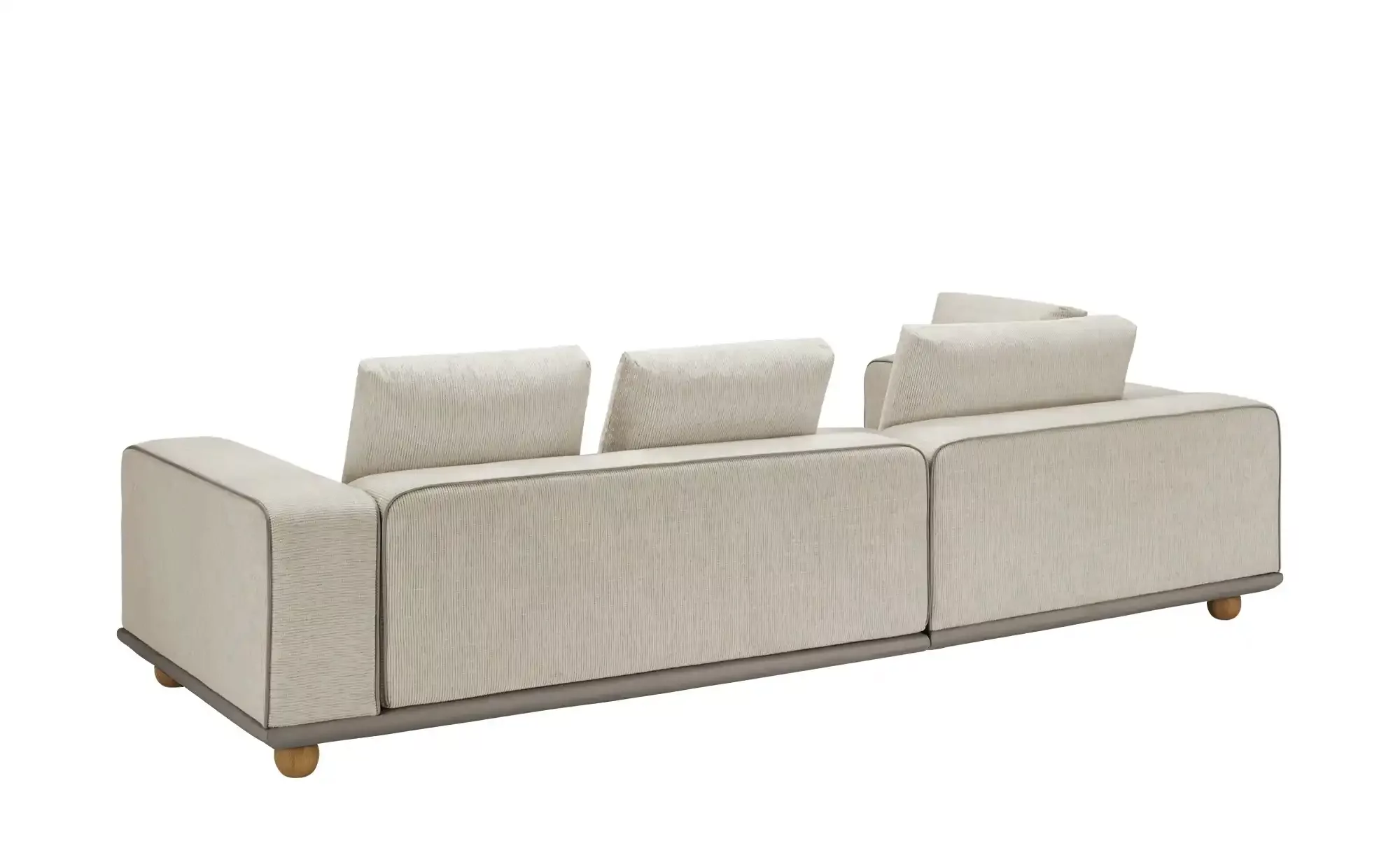 switch Ecksofa aus Mikrofaser Cora ¦ beige ¦ Maße (cm): B: 305 H: 88 T: 173 günstig online kaufen