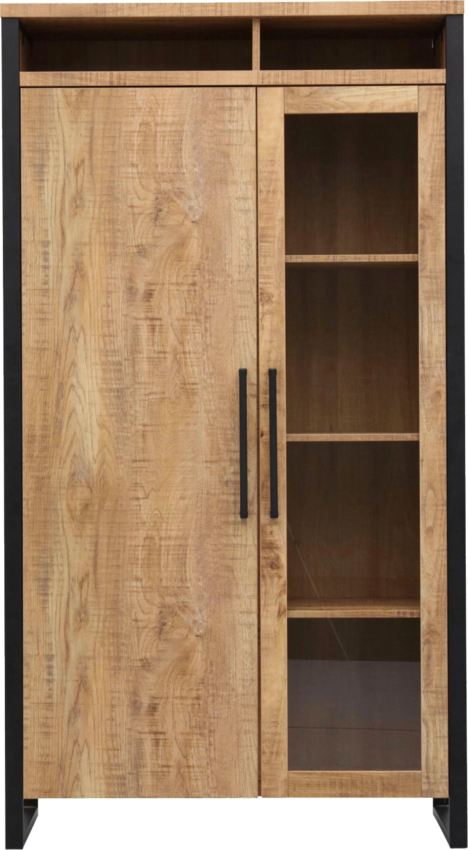 OMG Design Vitrine "Carriba Wohnzimmerschrank", Höhe 190 cm, mit Soft-Close günstig online kaufen