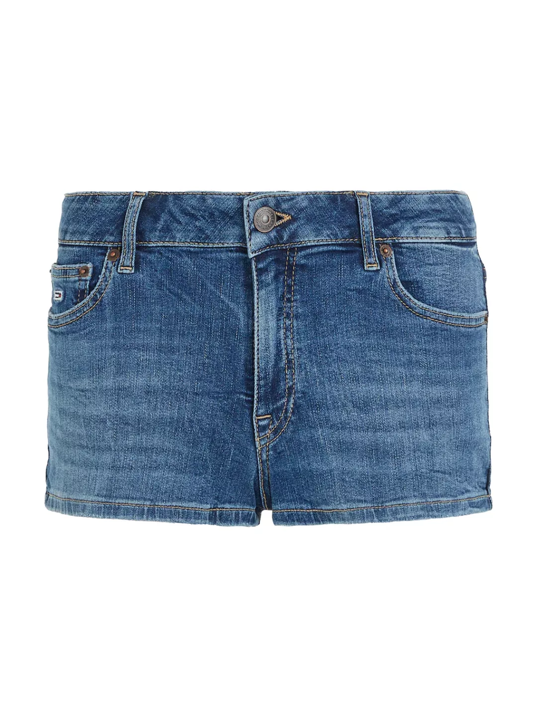 Tommy Jeans Shorts "NORA MD SHORT BH0233", mit Tommy Jeans Logo-Badge & Fla günstig online kaufen