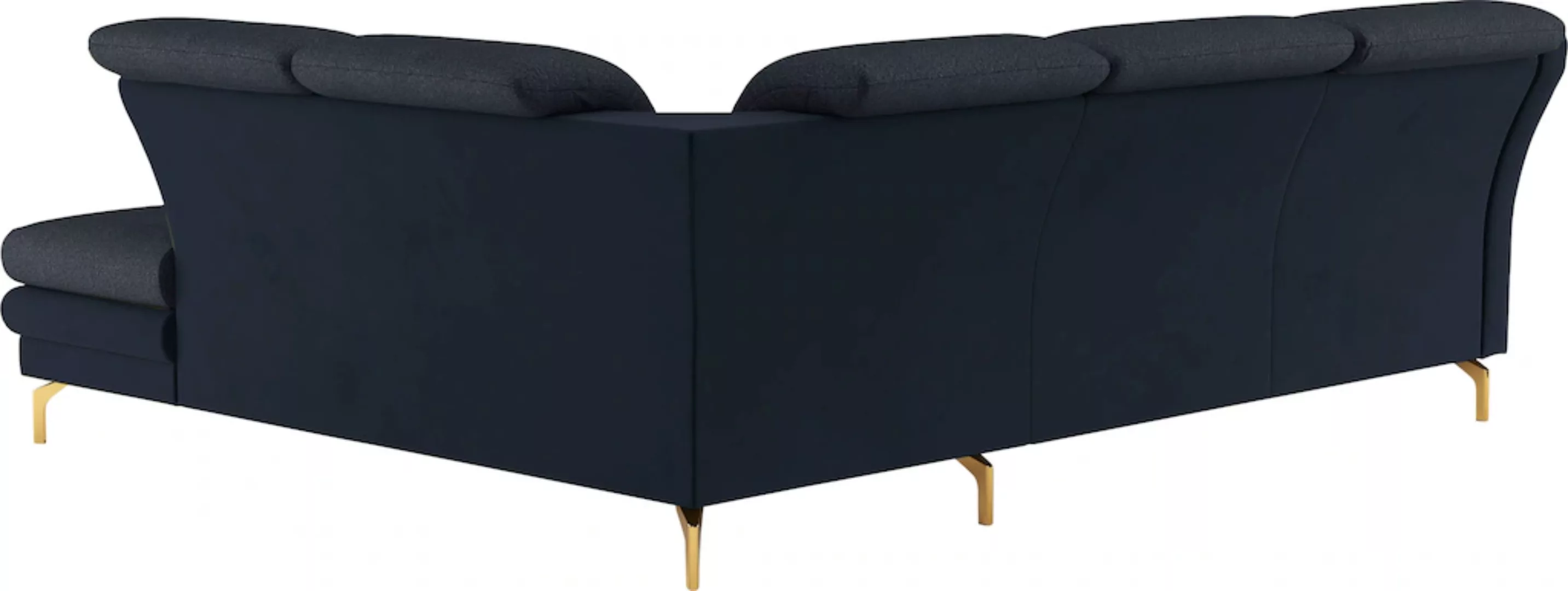 sit&more Ecksofa "Orient L-Form", inkl. 2 Zierkissen mit Strass-Stein, gold günstig online kaufen