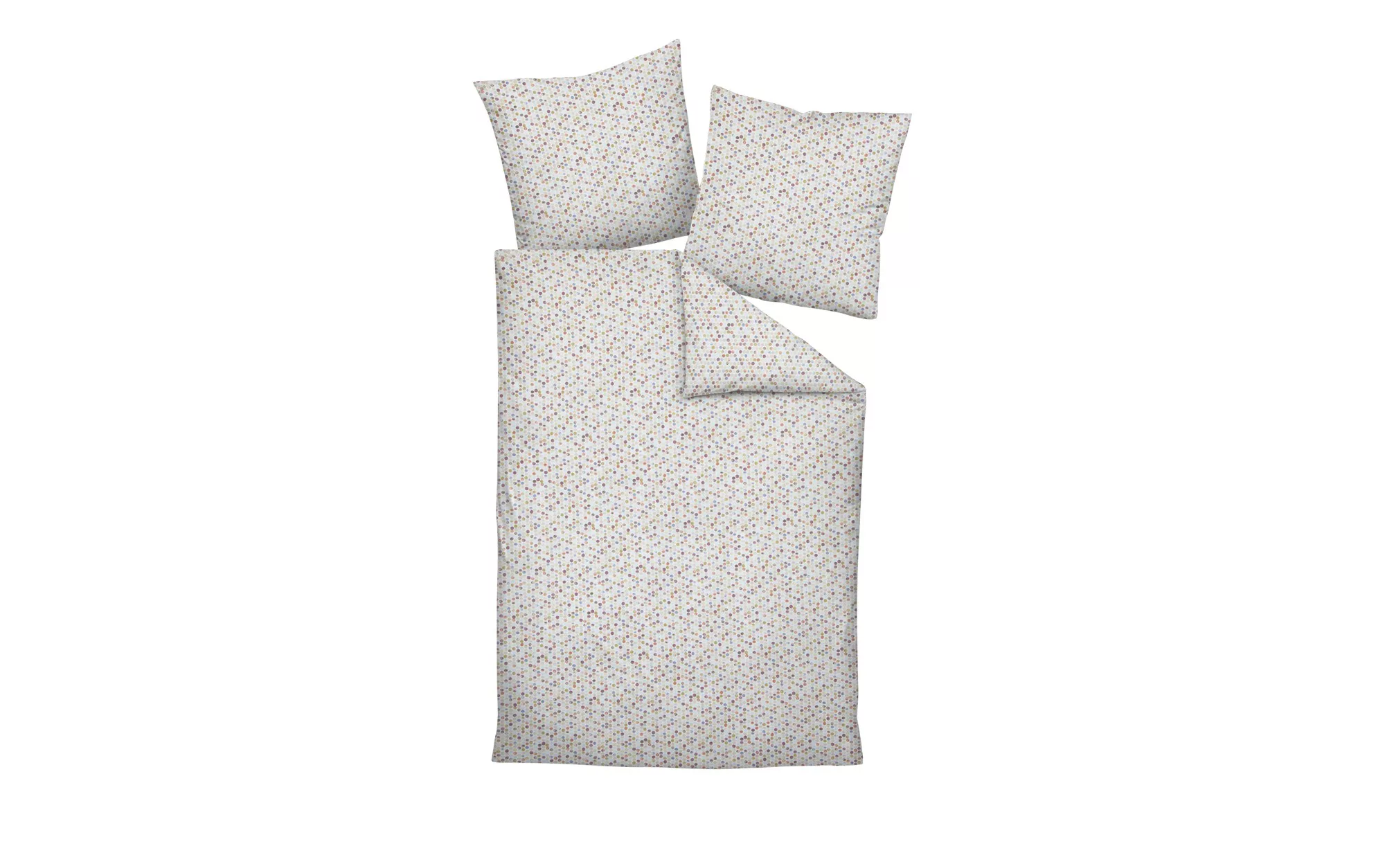 Seersucker Bettwäsche  Pixel - mehrfarbig - 100% Baumwolle - 135 cm - Bettw günstig online kaufen