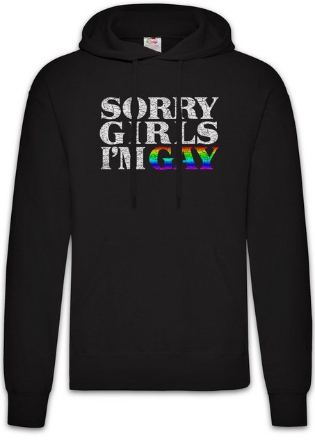 Urban Backwoods Hoodie Sorry Girls I'm Gay Herren Hoodie Schwul homosexuell günstig online kaufen