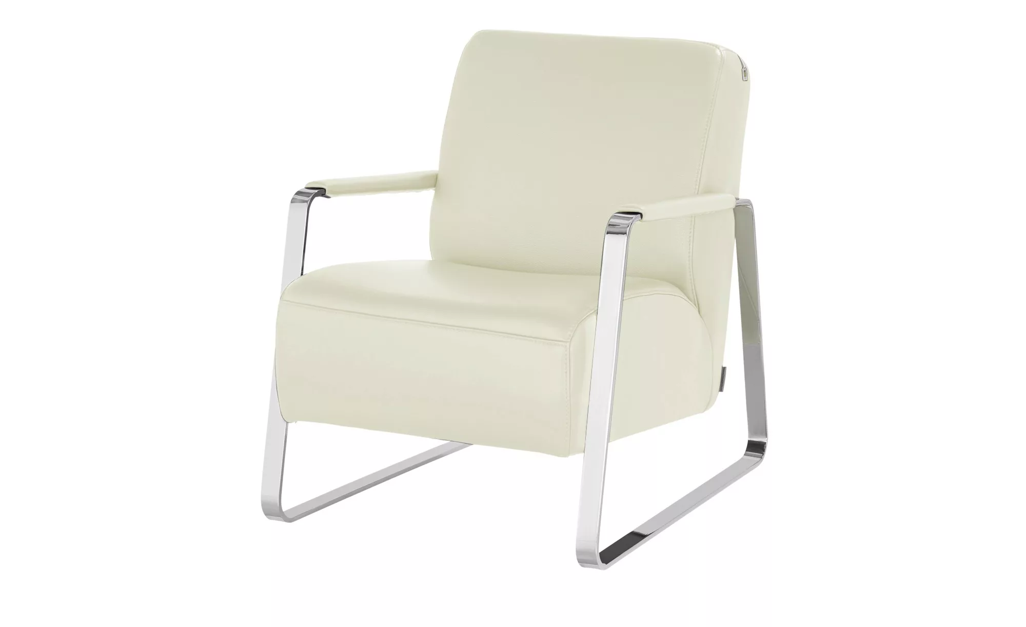 W.SCHILLIG Leder Sessel  17350 Quadroo ¦ creme ¦ Maße (cm): B: 65 H: 82 T: günstig online kaufen