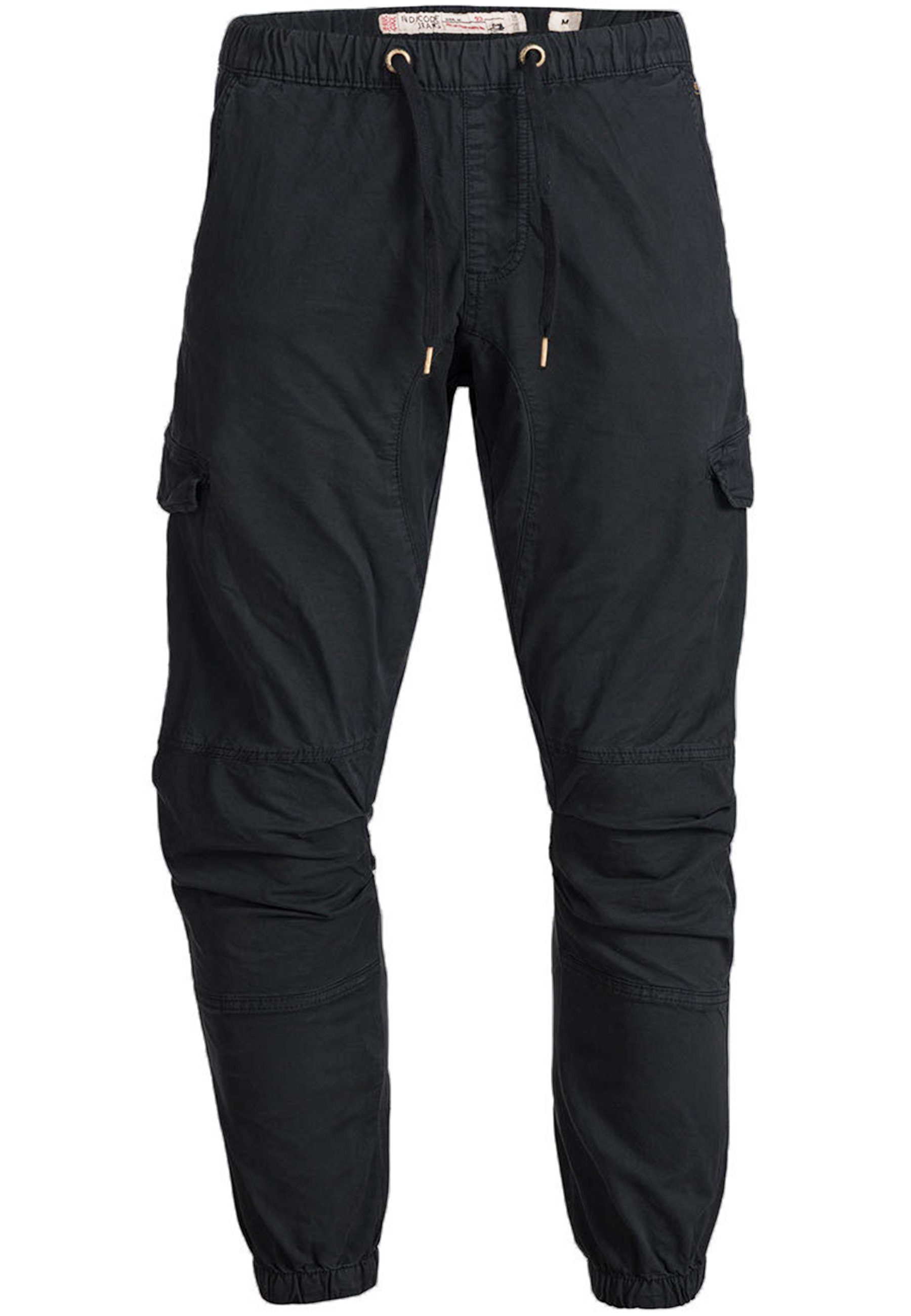 Indicode Cargohose "INLevi", mit seitlichen Cargotaschen und elastischen Bü günstig online kaufen
