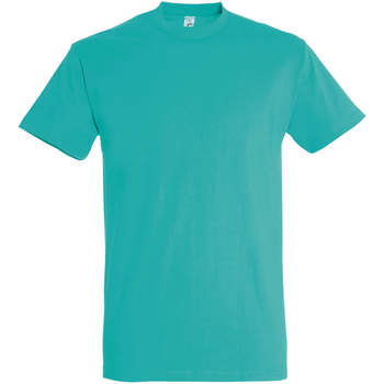 Sols  T-Shirt IMPERIAL camiseta color Azul Caribeño-100% algodón semi-peina günstig online kaufen