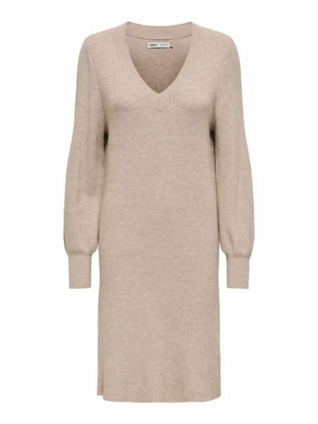 ONLY Strickkleid ONLKATIA LS V-NECK DRESS NCA KNT günstig online kaufen