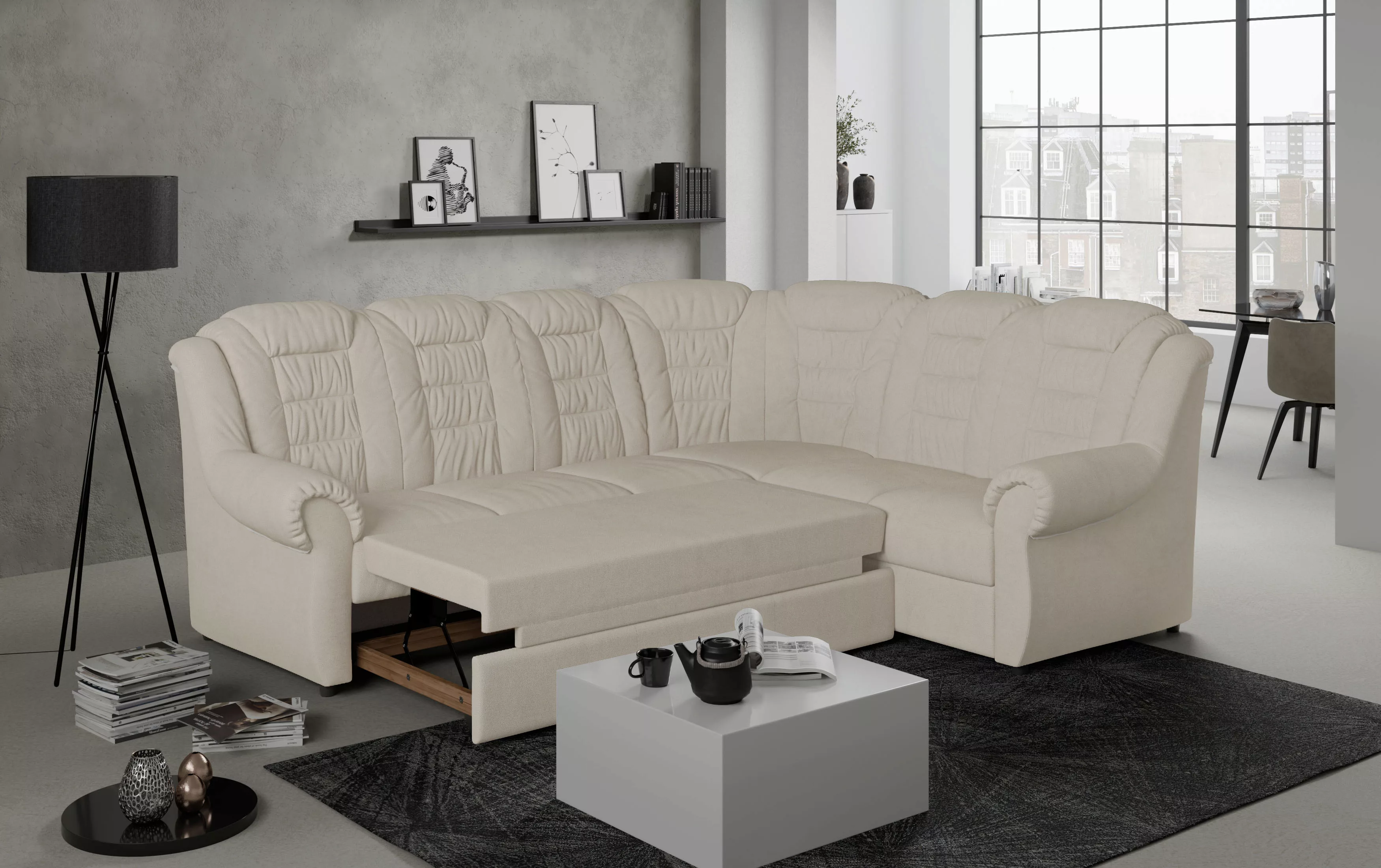 Home affaire Ecksofa "Boston L-Form" günstig online kaufen