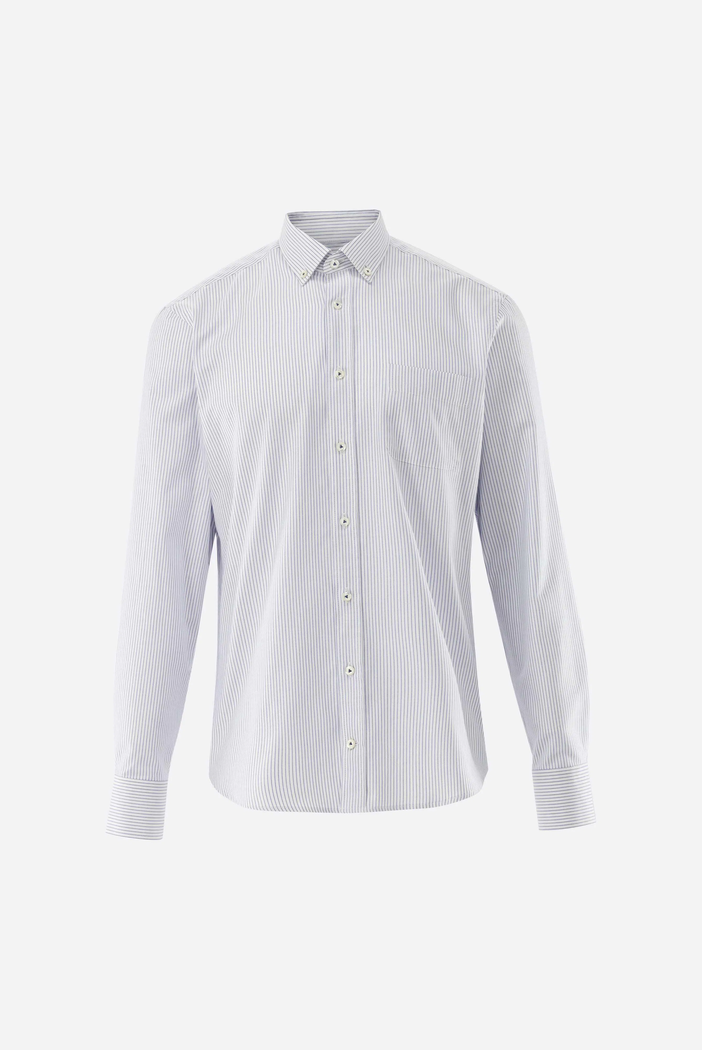 Dobby Hemd mit Button Down Kragen Tailor Fit günstig online kaufen