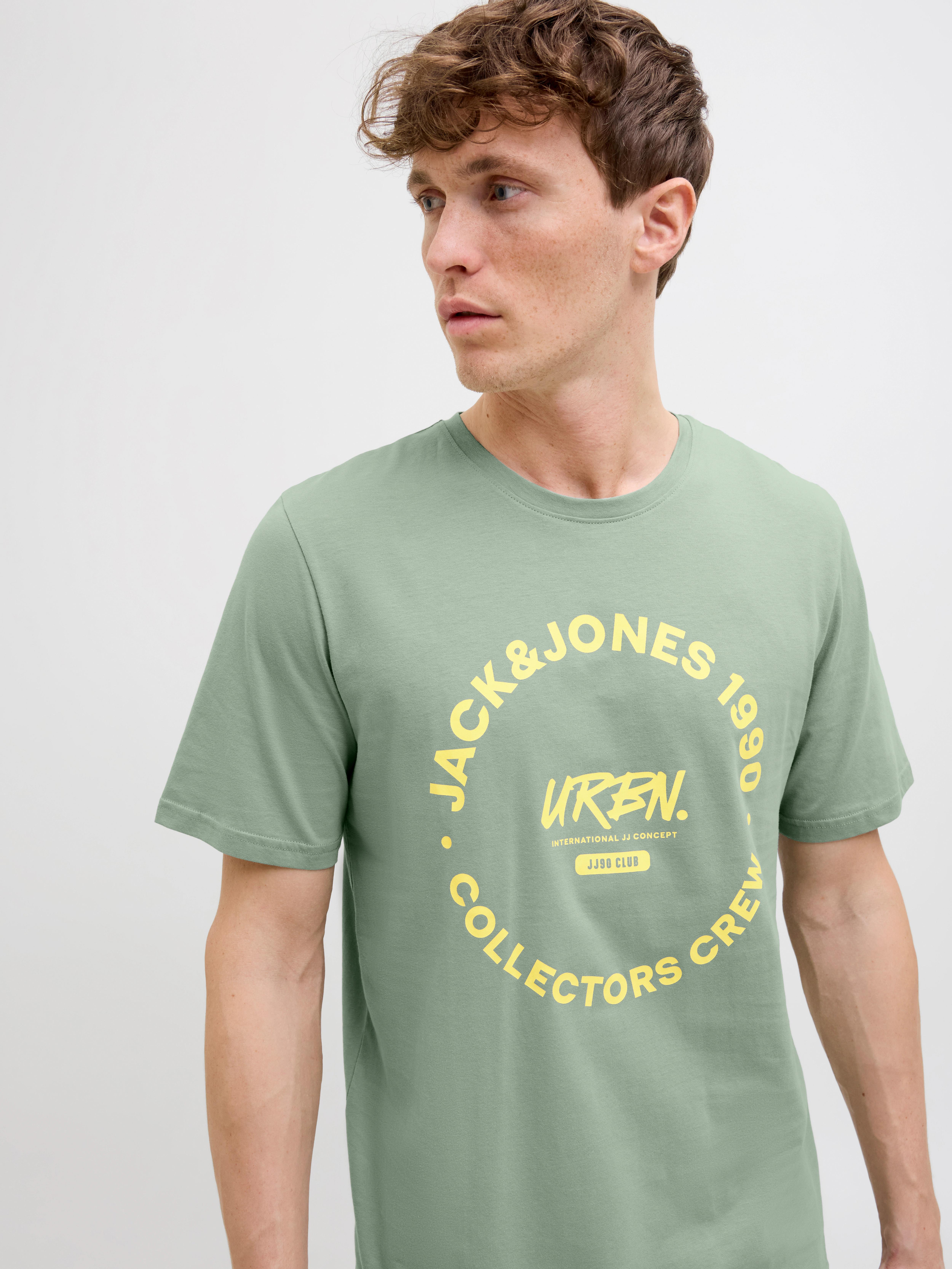 Jack & Jones Rundhalsshirt "JJSIMON TEE SS CREW NECK" günstig online kaufen