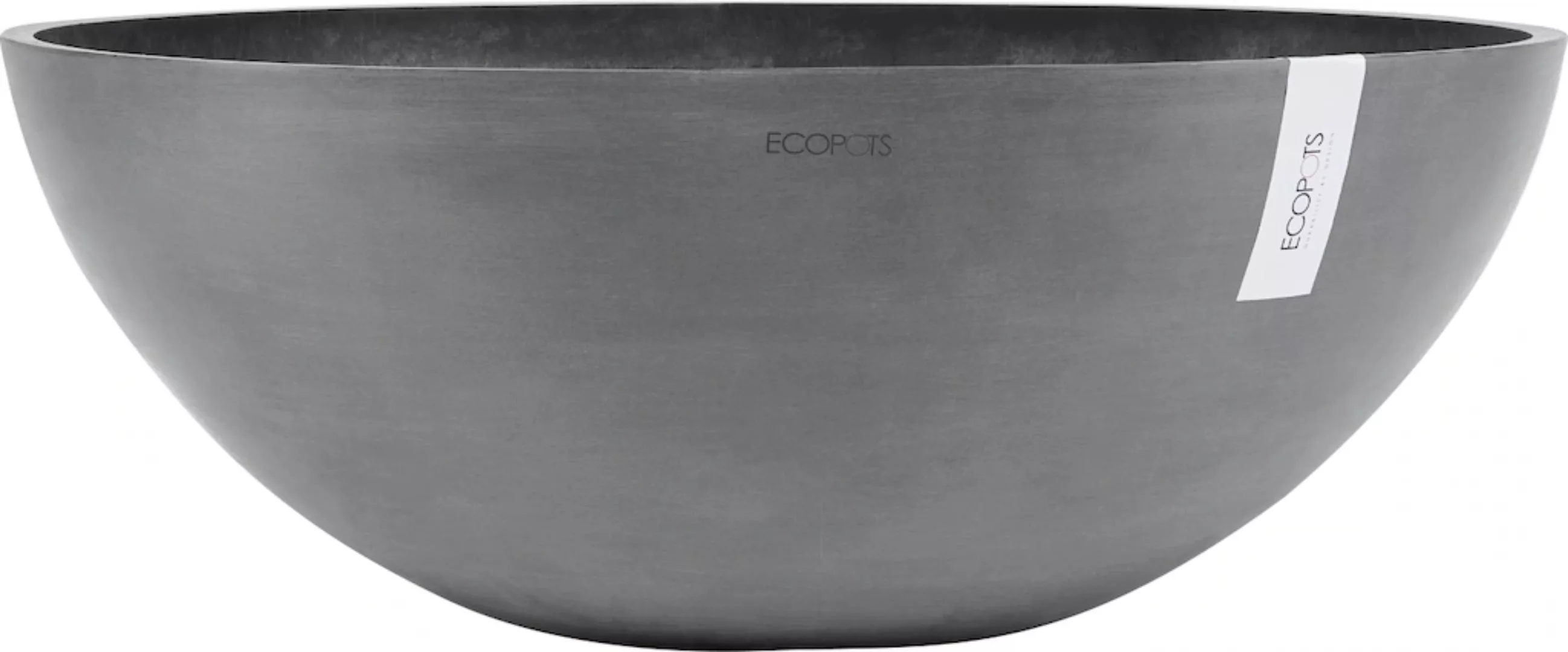 Ecopots Pflanztopf Vienna Grau 70 cm x 25,5 cm günstig online kaufen