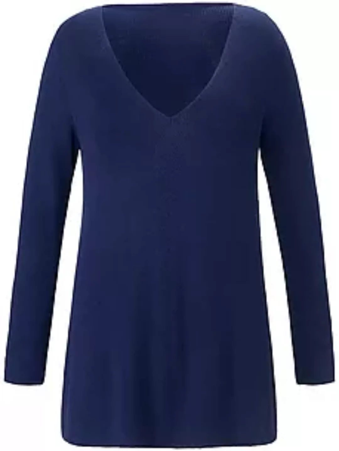 V-Pullover Anna Aura blau günstig online kaufen