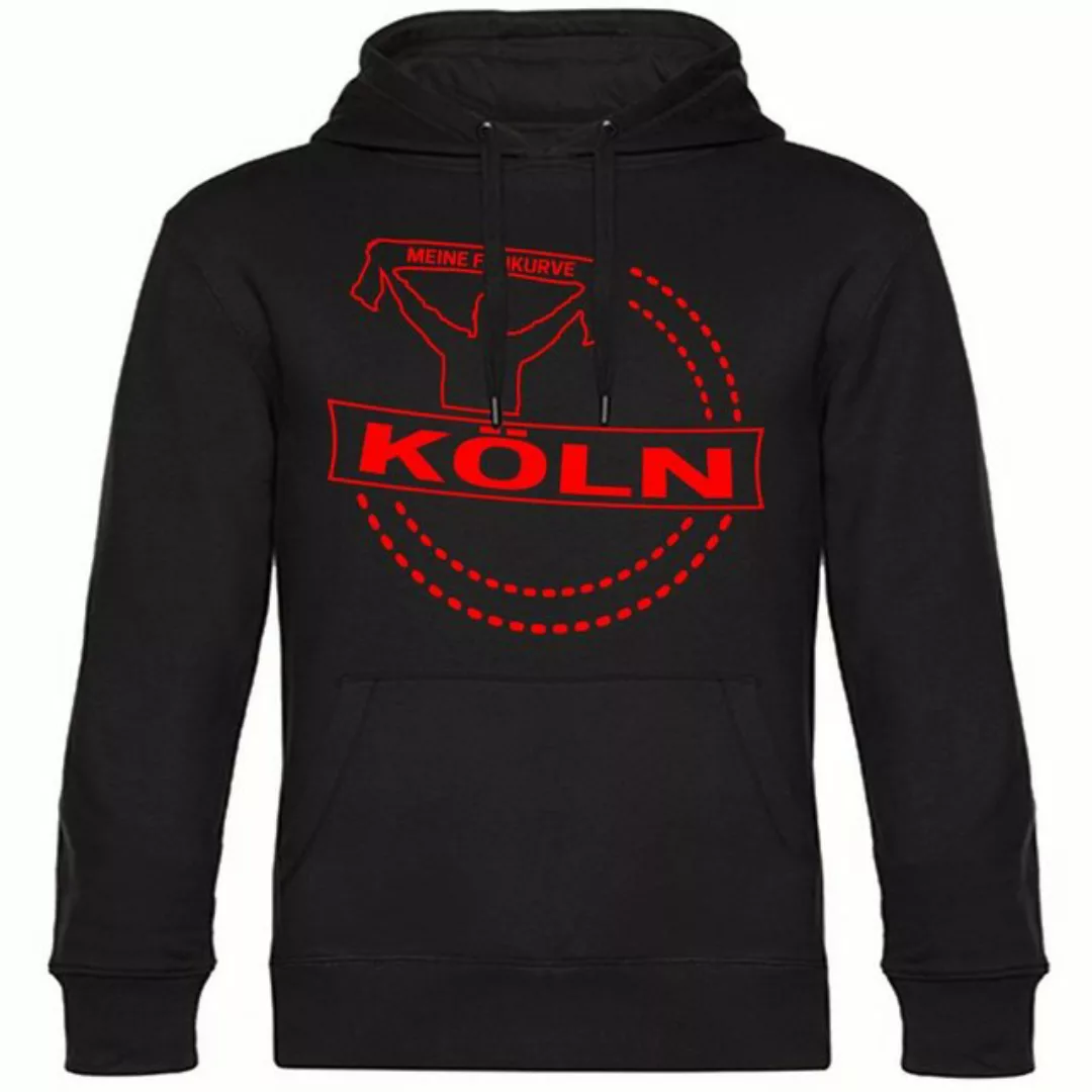 multifanshop Kapuzensweatshirt Köln - Meine Fankurve - Pullover günstig online kaufen