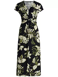 Jersey-Kleid V-Ausschnitt Betty Barclay blau günstig online kaufen
