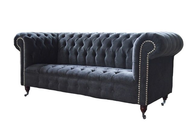 JVmoebel Chesterfield-Sofa Chesterfield Frau Design Luxus Polster Sofa Couc günstig online kaufen