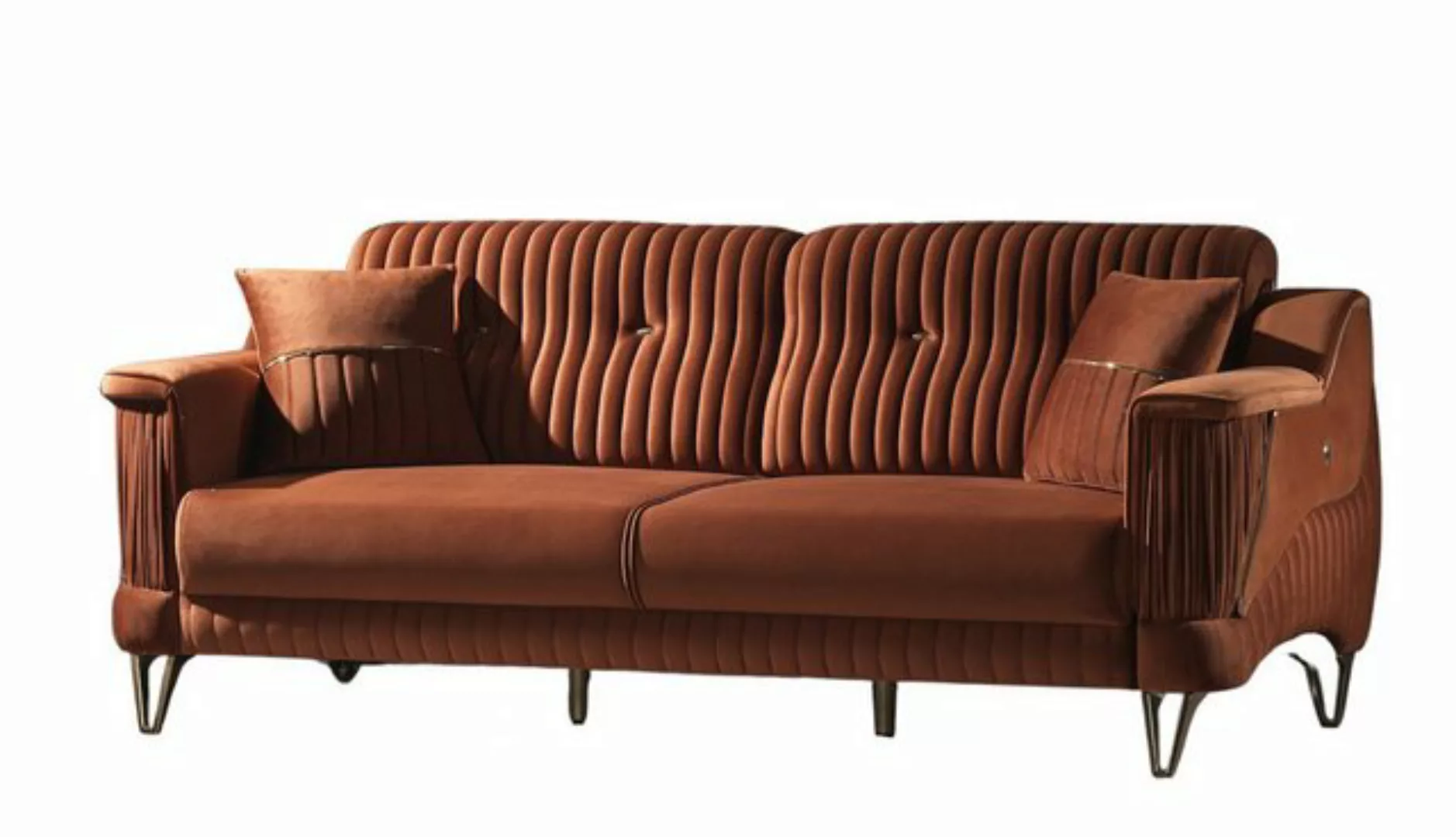 Villa Möbel Sofa Blues, 1 Stk. 2-Sitzer, Hand Made Quality, pflegeleichter günstig online kaufen