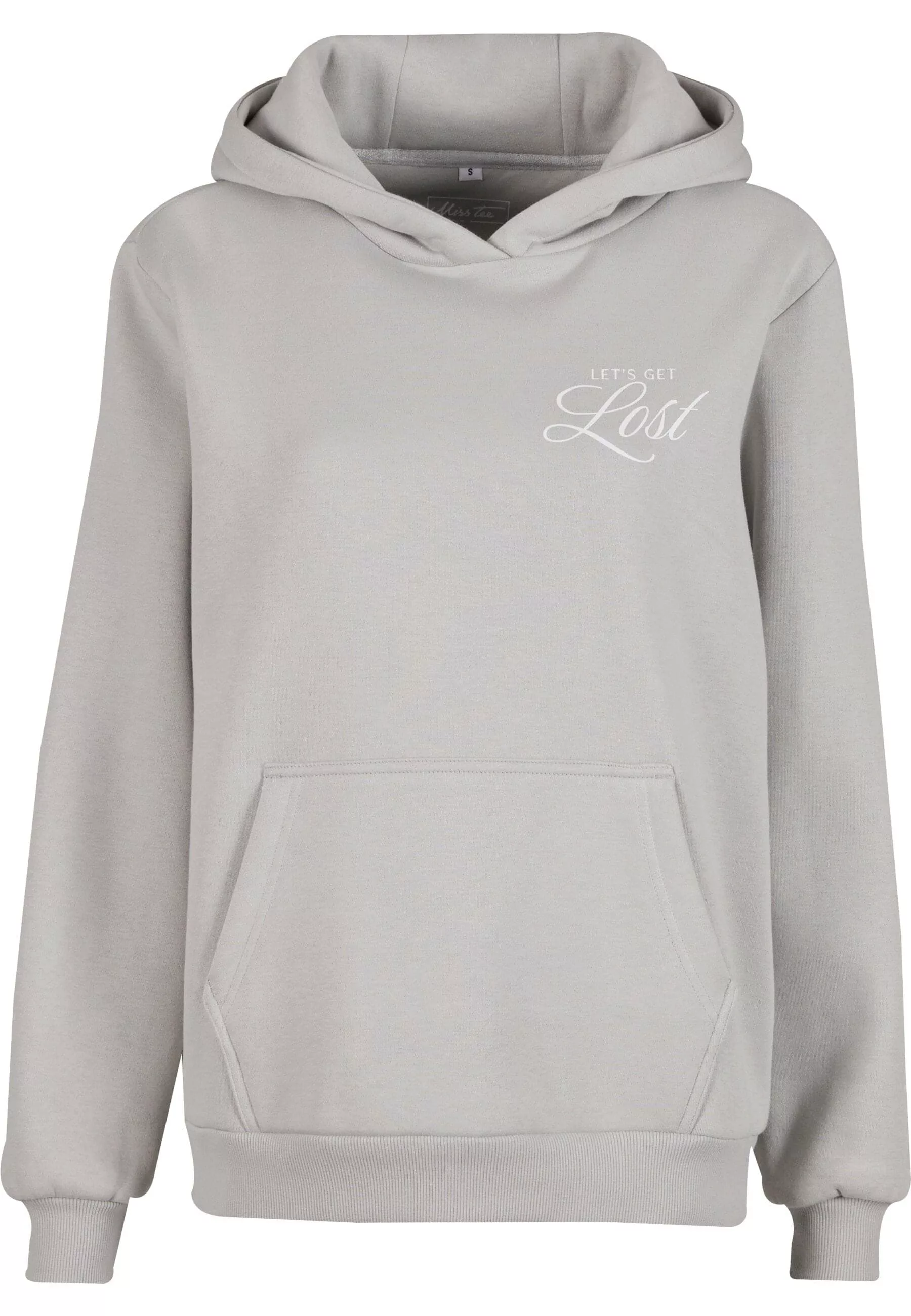 Miss Tee Kapuzenpullover "Miss Tee Lost Flowers Ladies Fluffy Hoody", (1 tl günstig online kaufen