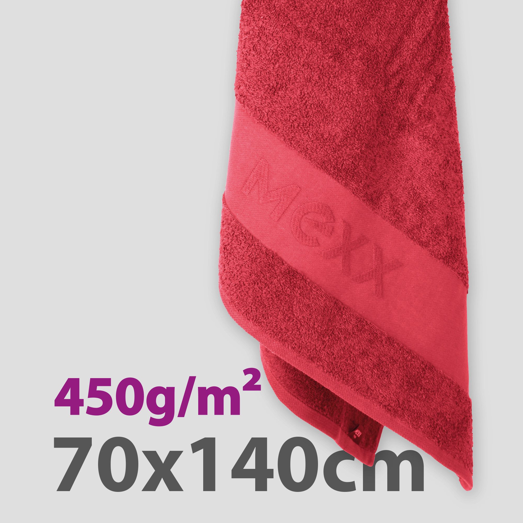 Mexx Home Duschtuch Saunatuch 70x140cm, Baumwolle günstig online kaufen