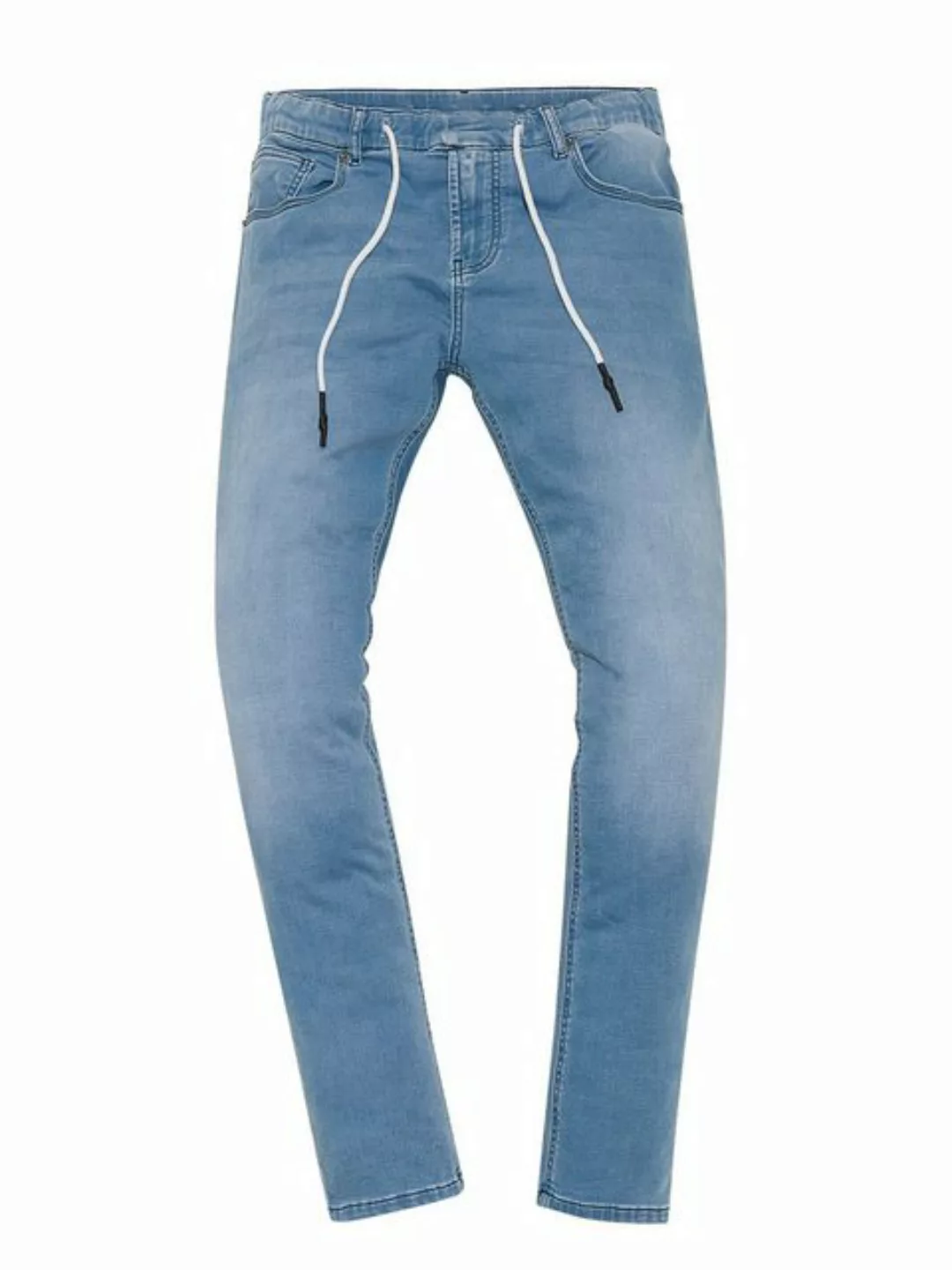 Yazubi Slim-fit-Jeans Herren Sweathose in Jeansoptik Erik Schmale Jeans, mi günstig online kaufen