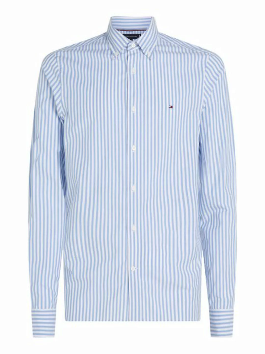 Tommy Hilfiger Businesshemd CLASSIC POPLIN STRIPE SF SHIRT günstig online kaufen