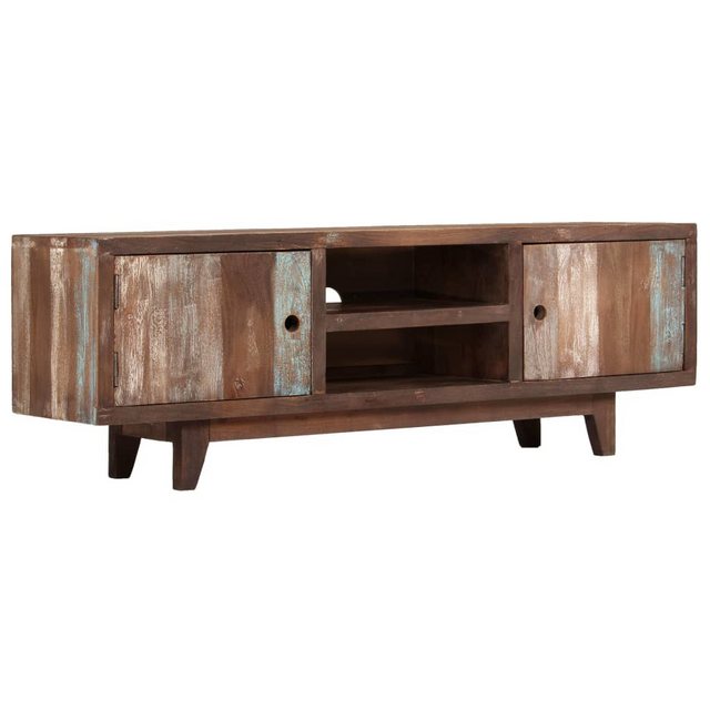 vidaXL TV-Schrank TV-Schrank Akazienholz Massiv Vintage 118 x 30 x 40 cm Lo günstig online kaufen