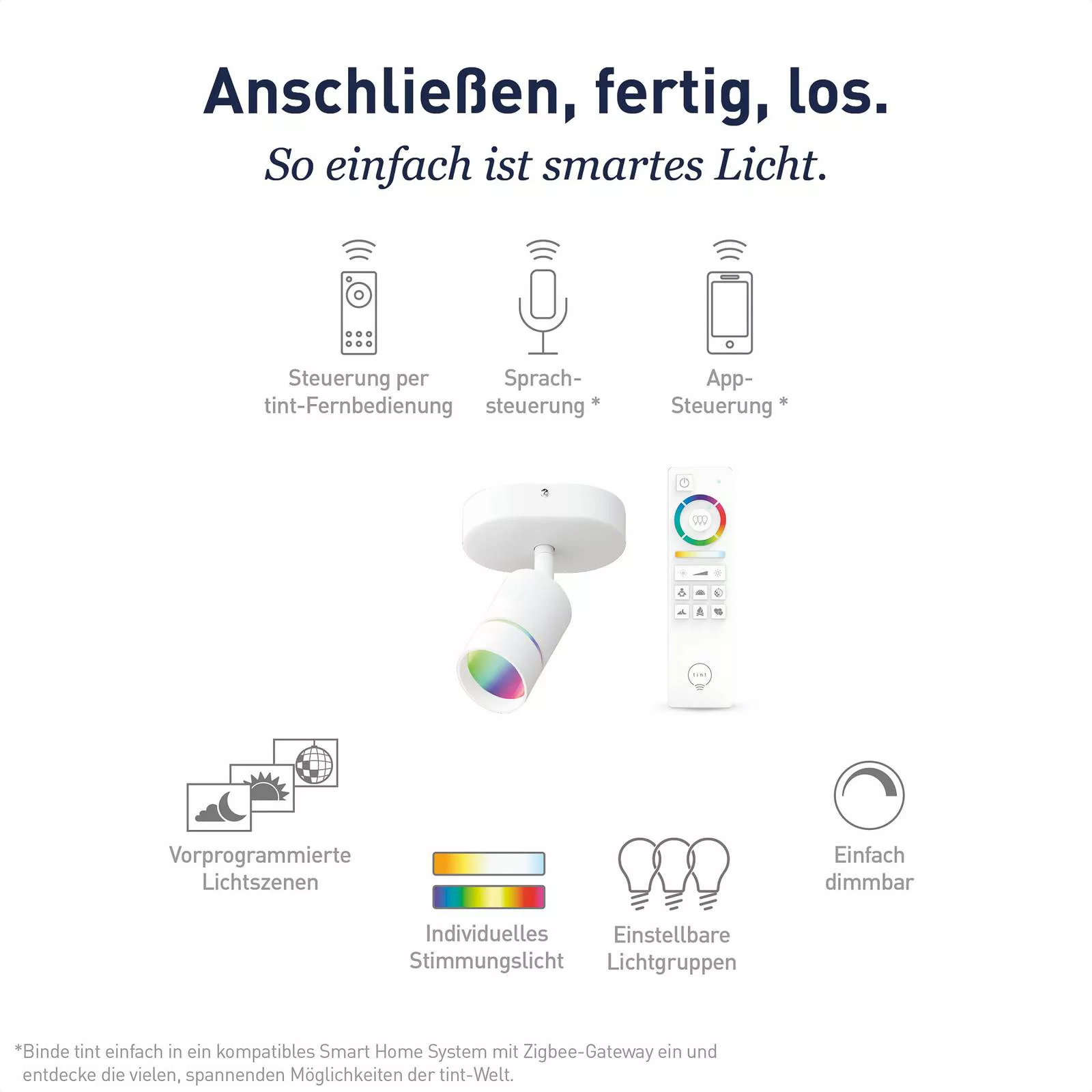 Müller Licht tint Nalo LED-Spot, einflammig günstig online kaufen
