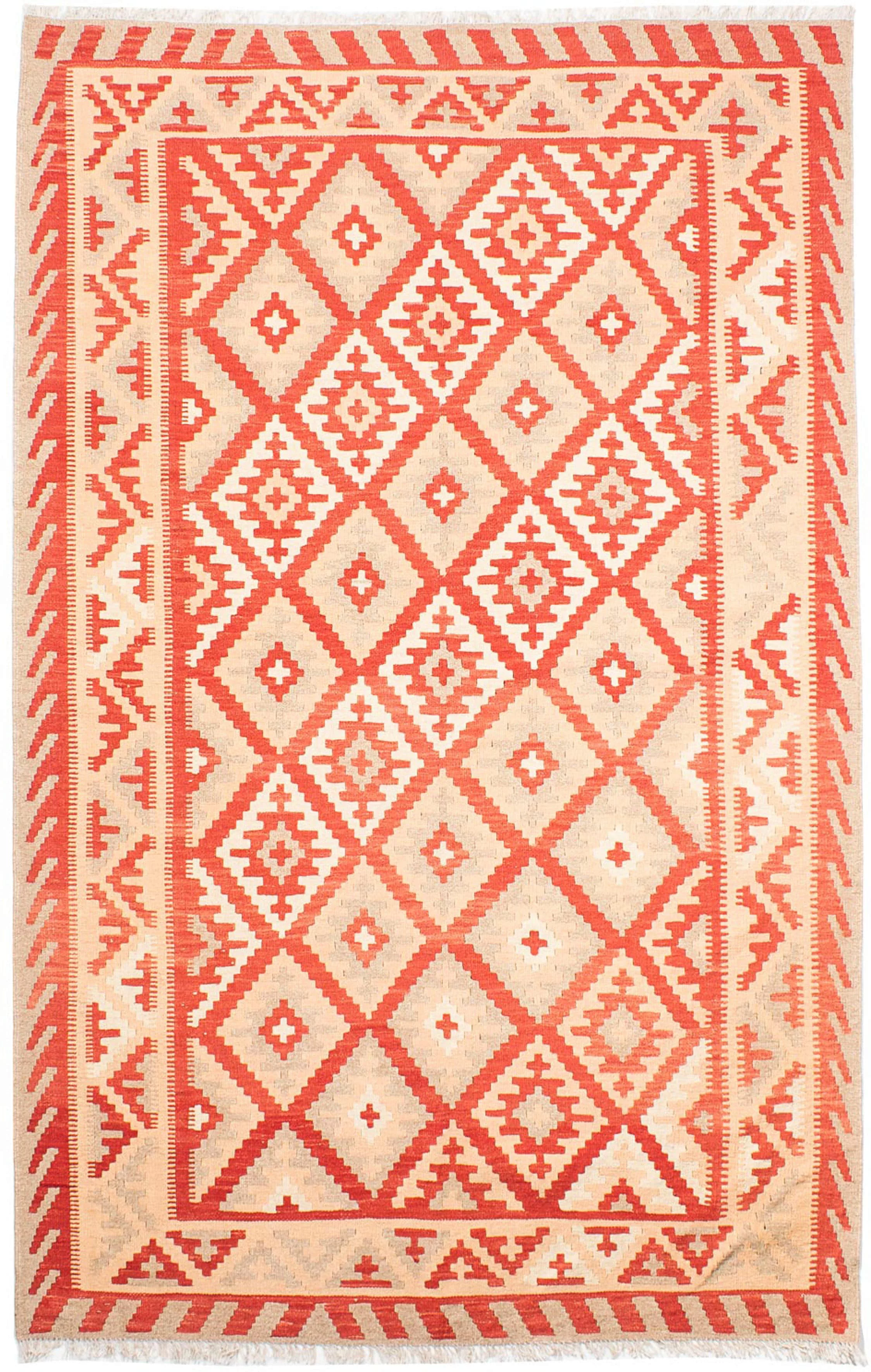 morgenland Wollteppich »Kelim - Oriental - 253 x 166 cm - mehrfarbig«, rech günstig online kaufen