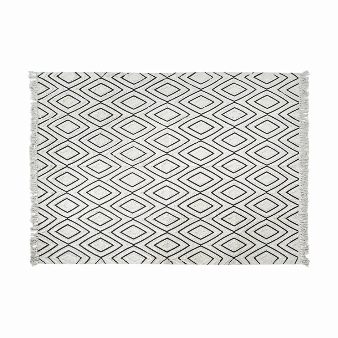 Teppich Dkd Home Decor Schwarz Weiß (120 X 180 X 1 Cm) günstig online kaufen