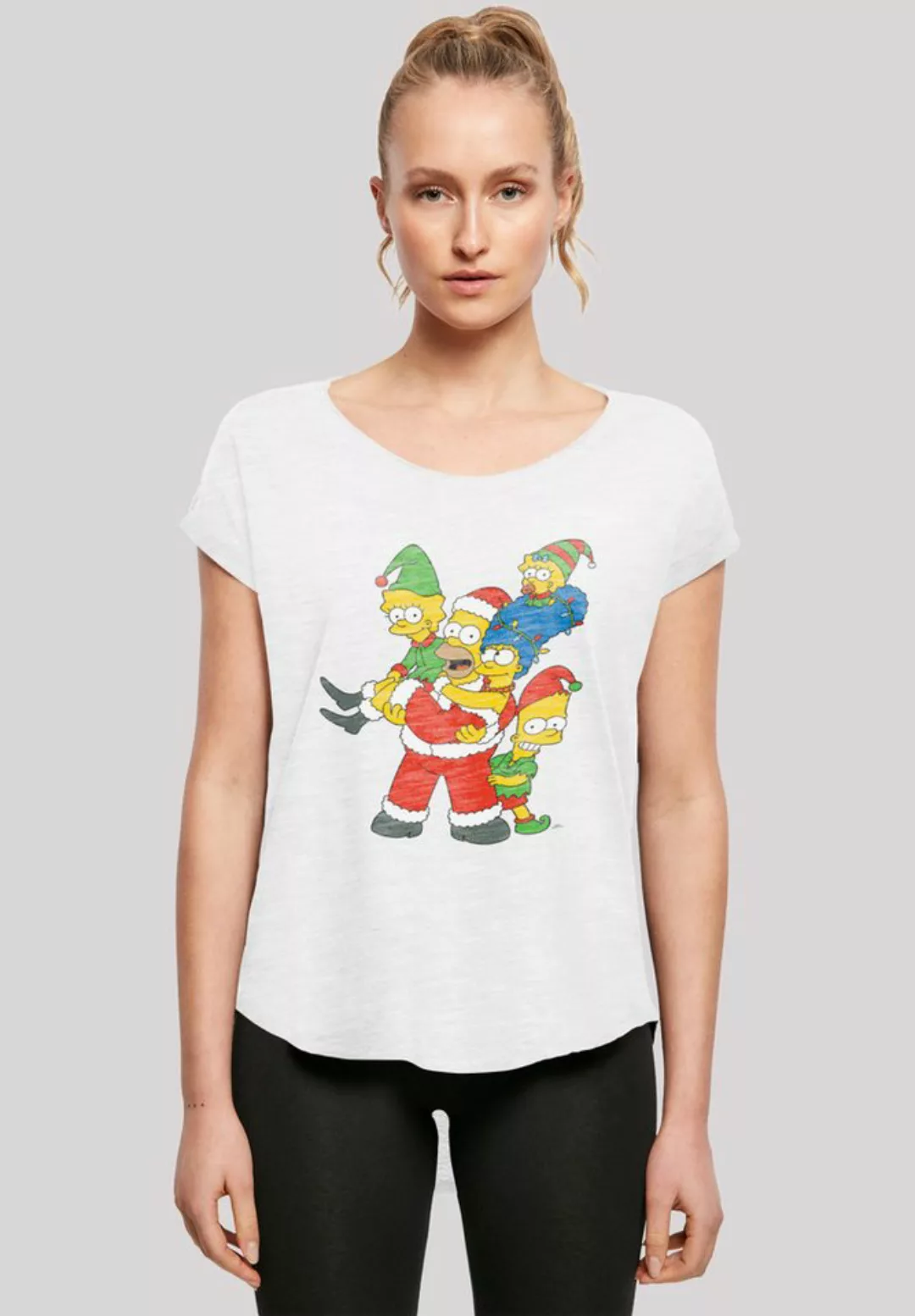 F4NT4STIC T-Shirt "The Simpsons Christmas Weihnachten Family", Print günstig online kaufen