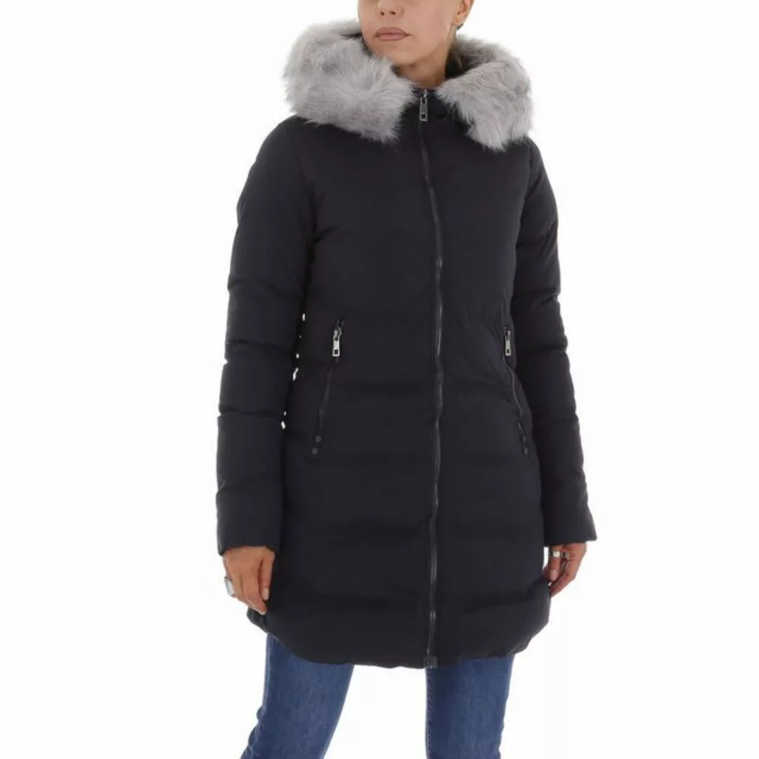 Ital-Design Winterjacke Damen Freizeit (87256349) Kapuze Gefüttert Winterja günstig online kaufen