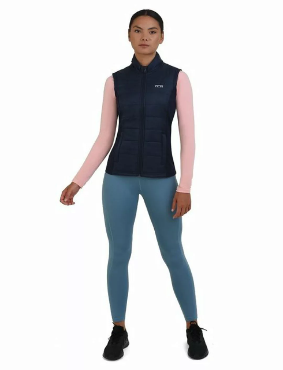 TCA Kurzjacke TCA Damen Excel Runner Laufweste - Dunkelblau günstig online kaufen