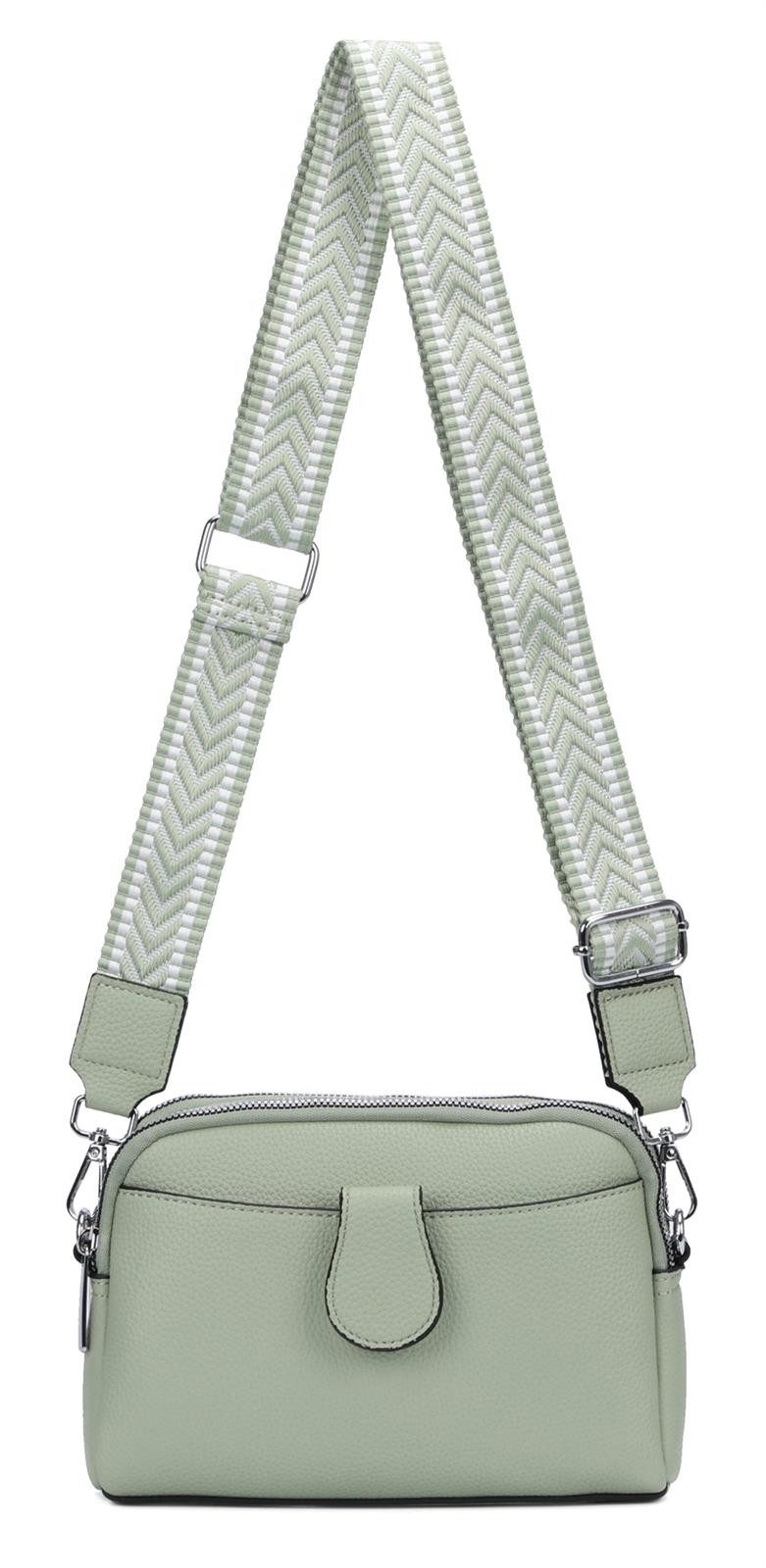 ITALYSHOP24 Schultertasche Damen Tasche Umhängetasche Handytasche günstig online kaufen