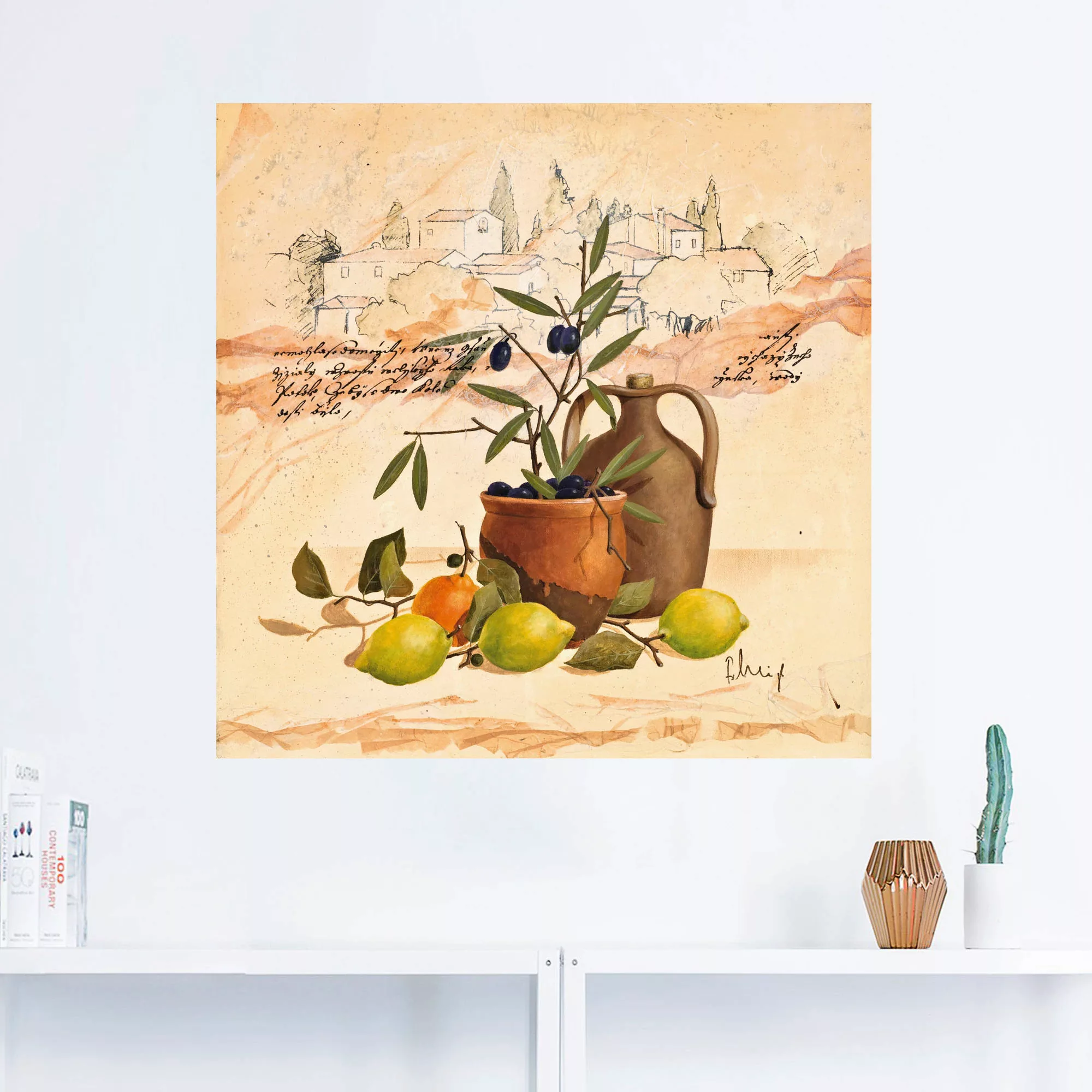Artland Wandbild »Lavendel Impressionen«, Arrangements, (1 St.), als Leinwa günstig online kaufen