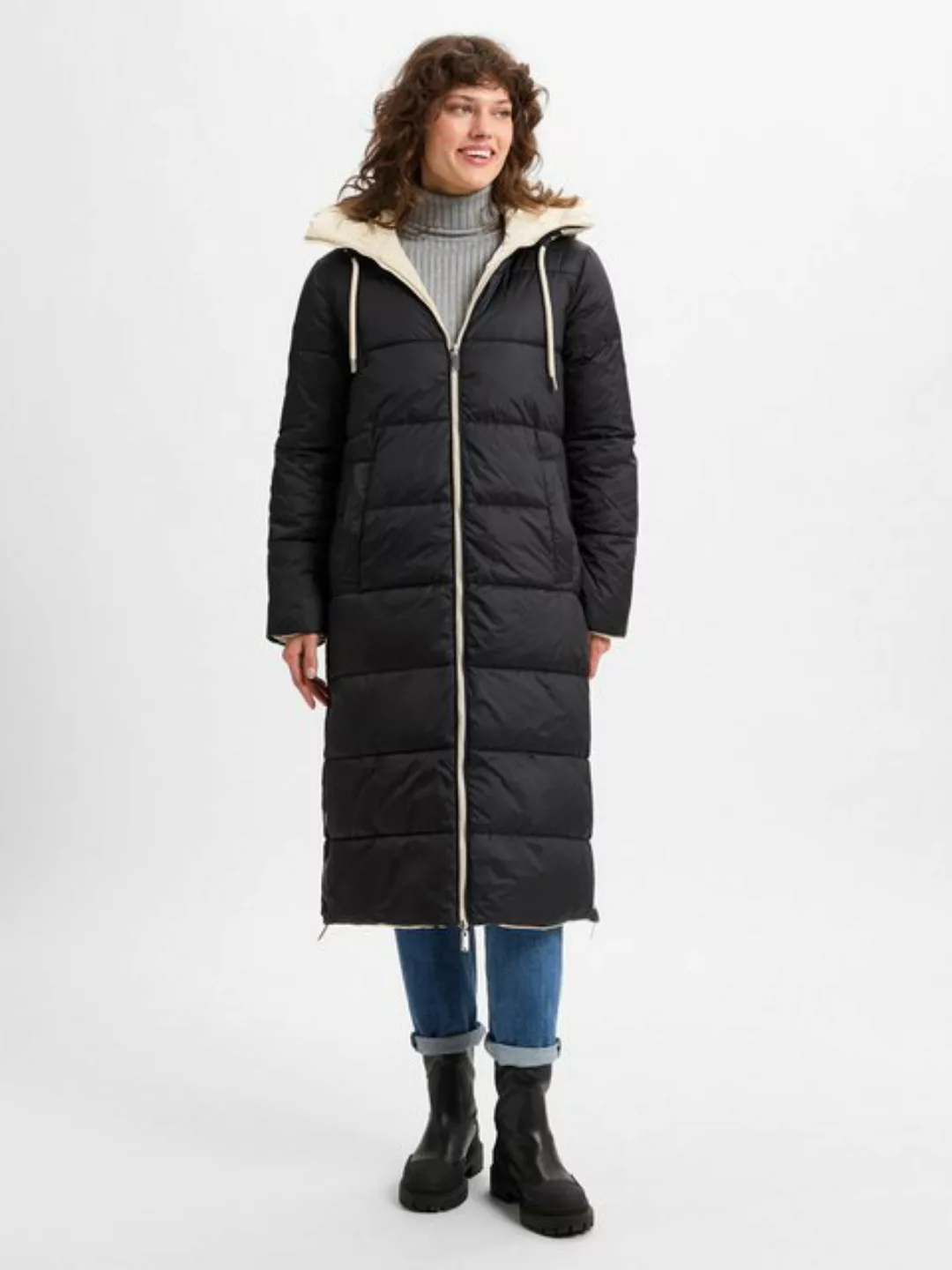 Rino & Pelle Outdoorjacke Reversible coat with hood günstig online kaufen