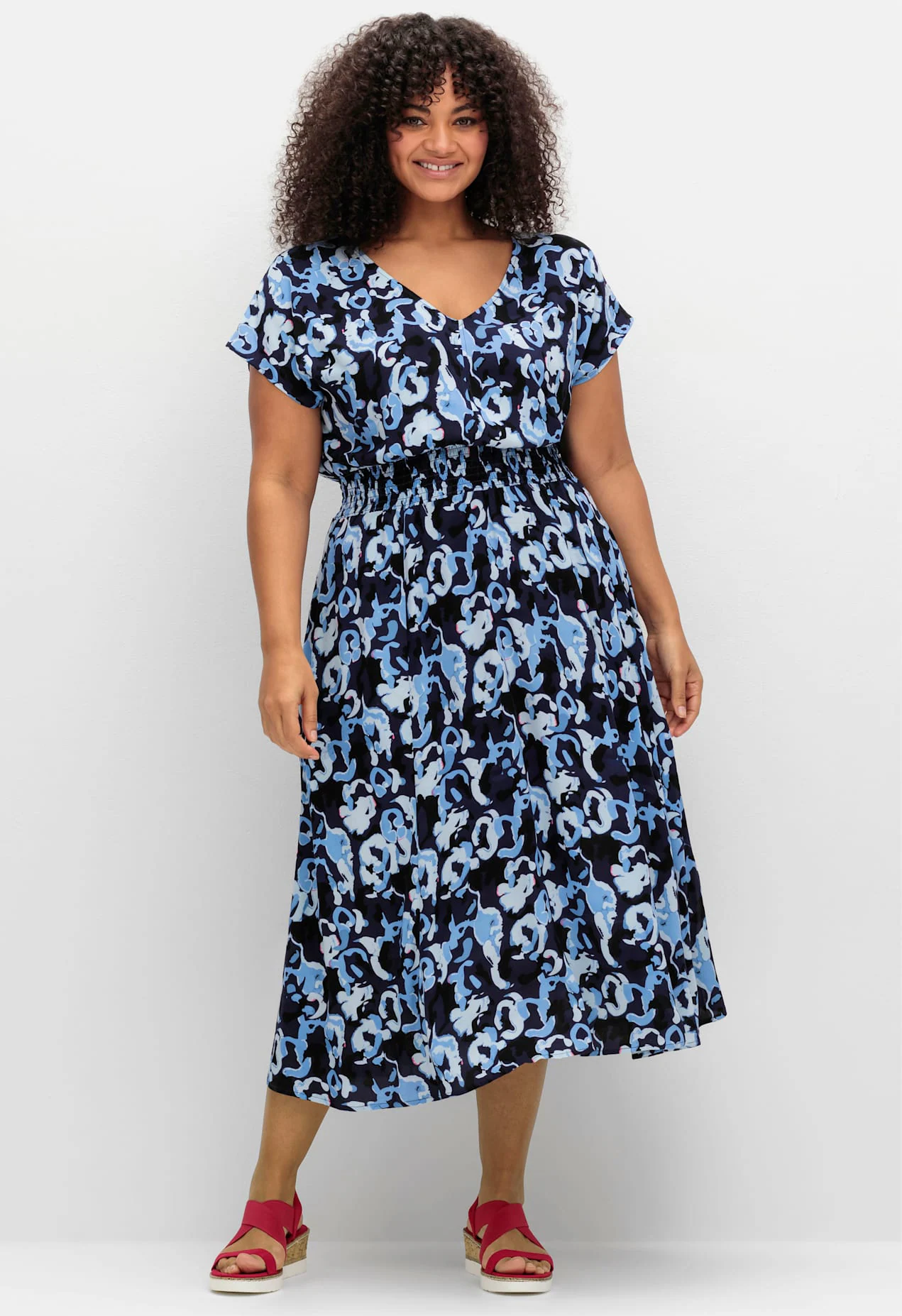 Sheego Druckkleid "Druckkleid" günstig online kaufen