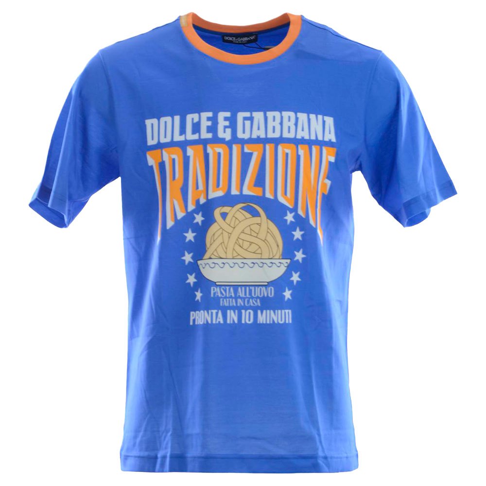Dolce & Gabbana 738324 Kurzarm Rundhalsausschnitt T-shirt 46 Blue günstig online kaufen