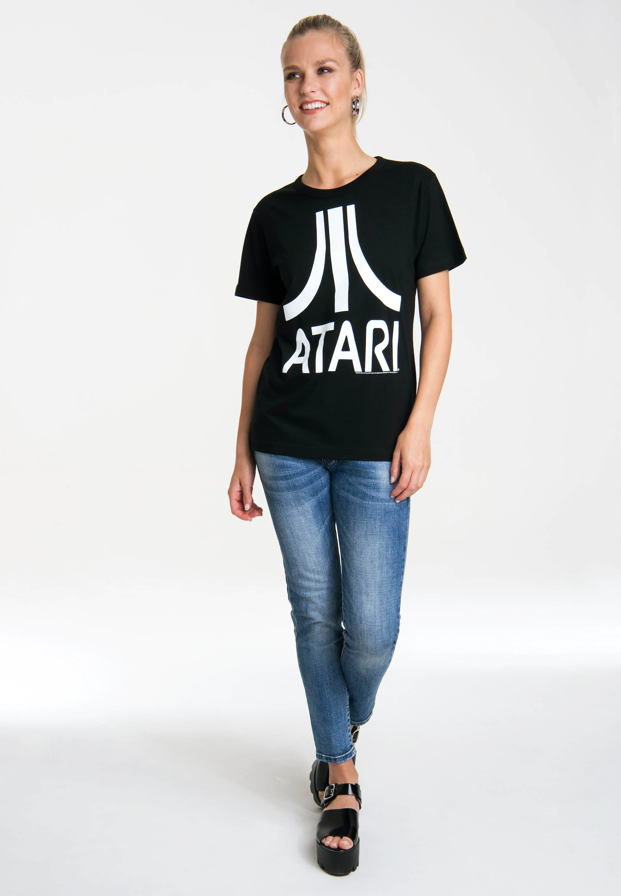 LOGOSHIRT T-Shirt Atari – Logo mit lizenziertem Originaldesign günstig online kaufen