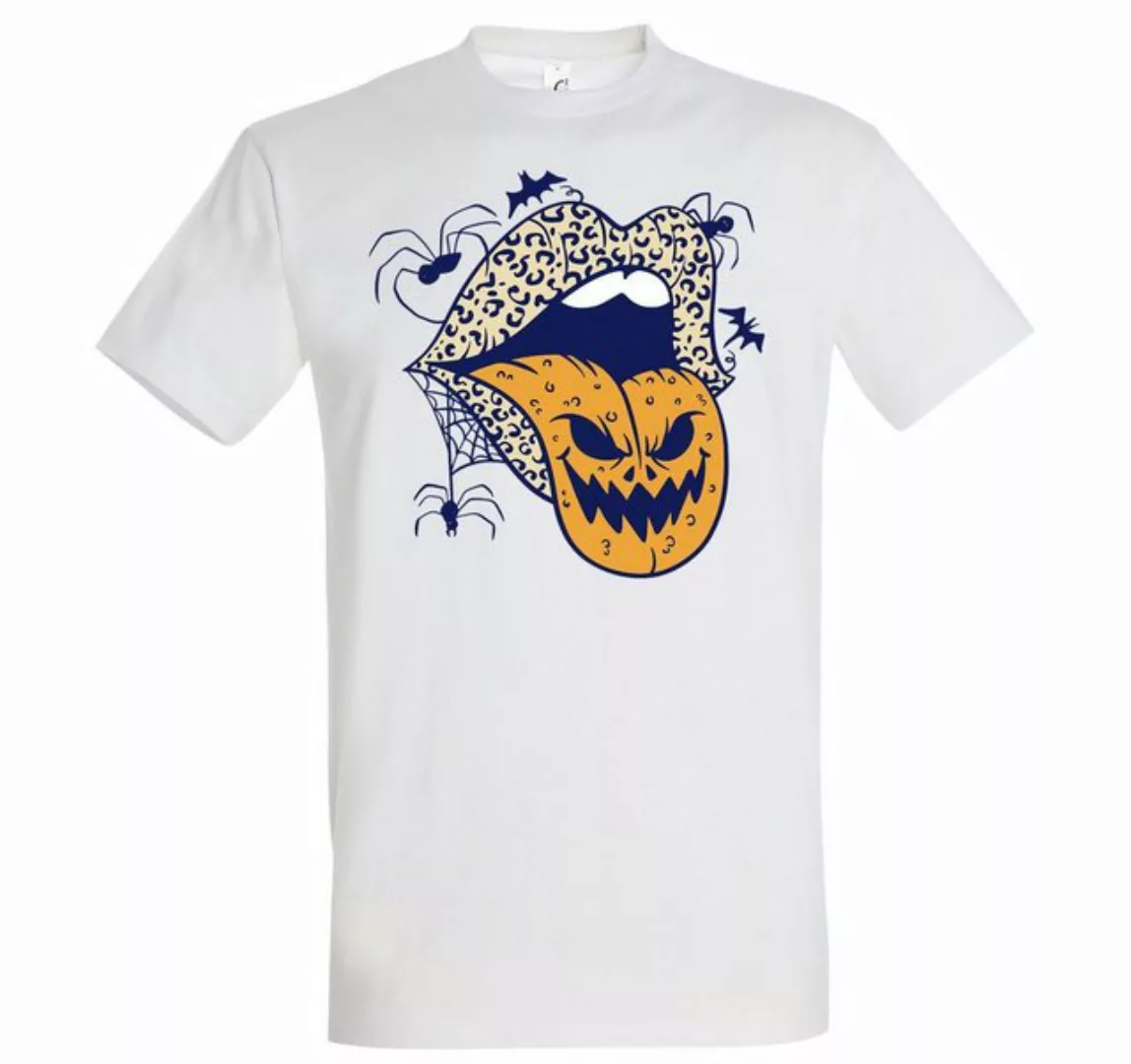 Youth Designz T-Shirt Halloween Lippen Herren T-Shirt Horror Logo im Fun-Lo günstig online kaufen