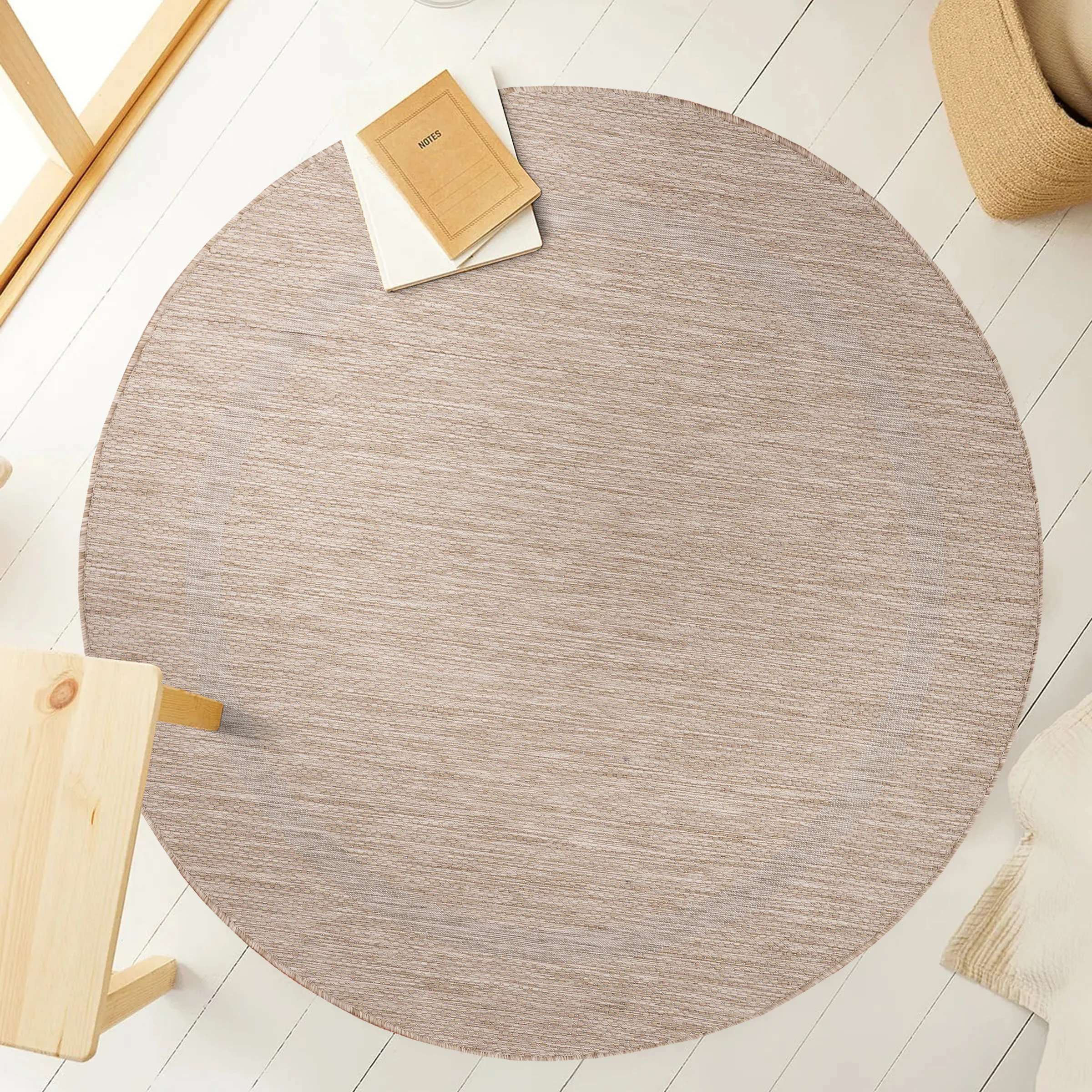 Ayyildiz Teppiche Outdoorteppich »RELAX 4311«, rund, 5 mm Höhe, pflegeleich günstig online kaufen