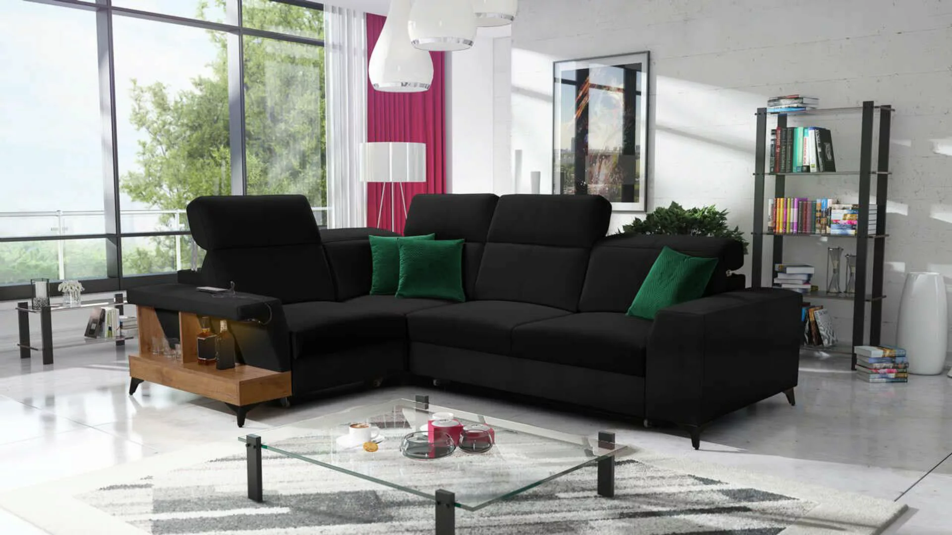 Best for Home Ecksofa BILLIE II, hat zwie USB-Anschluss günstig online kaufen