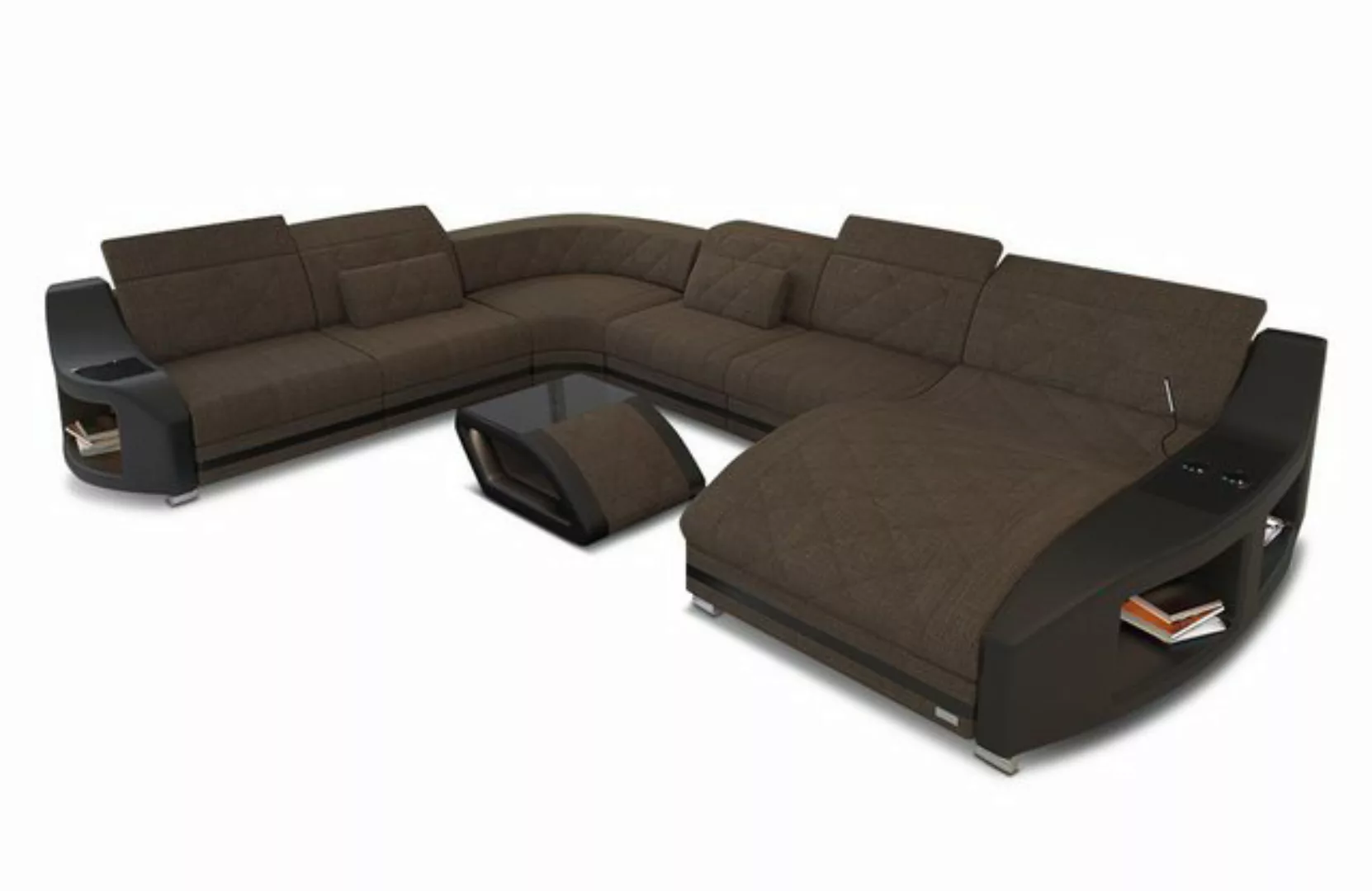 Sofa Dreams Sofa Sofa Designersofa Polsterstoff Swing XXL H Strukturstoff S günstig online kaufen