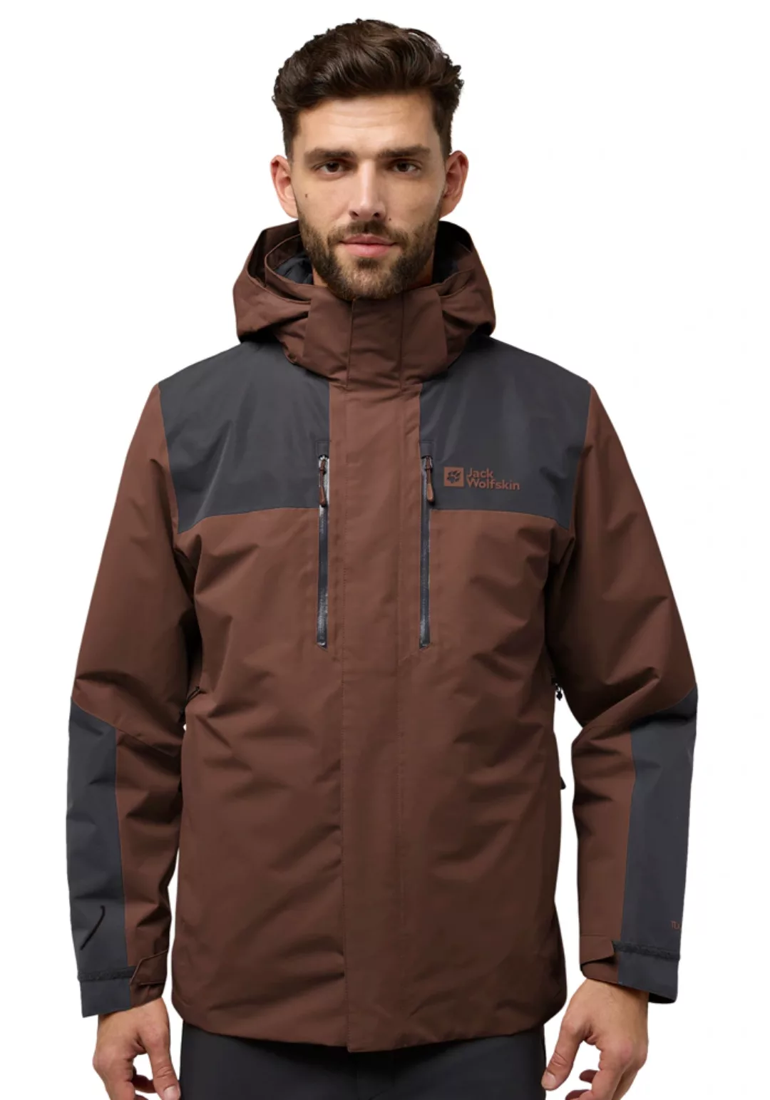 Jack Wolfskin 3-in-1-Funktionsjacke "JASPER 3IN1 JKT M", mit Kapuze, 3in1, günstig online kaufen