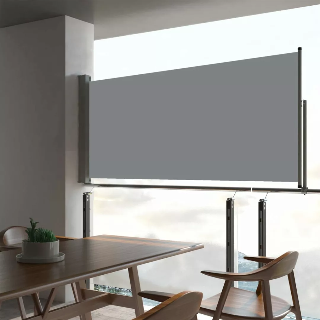 Ausziehbare Seitenmarkise 60×300 Cm Grau günstig online kaufen