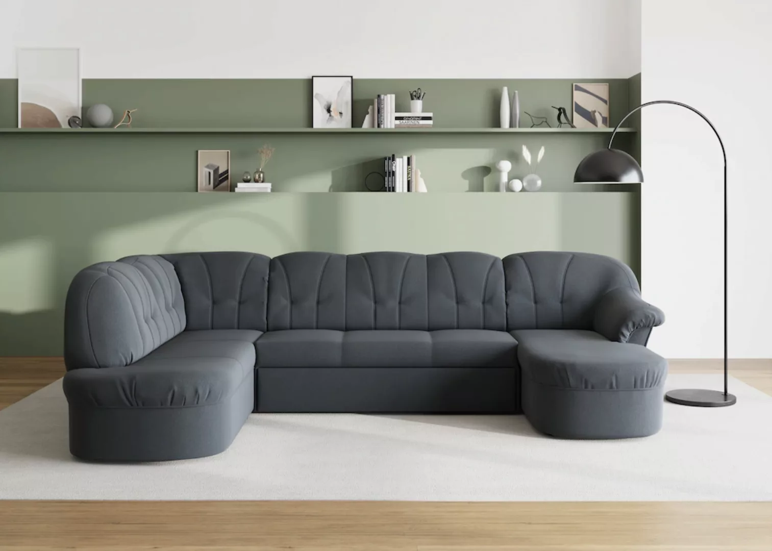 DOMO collection Wohnlandschaft "Pegnitz, zeitlos und modern, mit attraktive günstig online kaufen