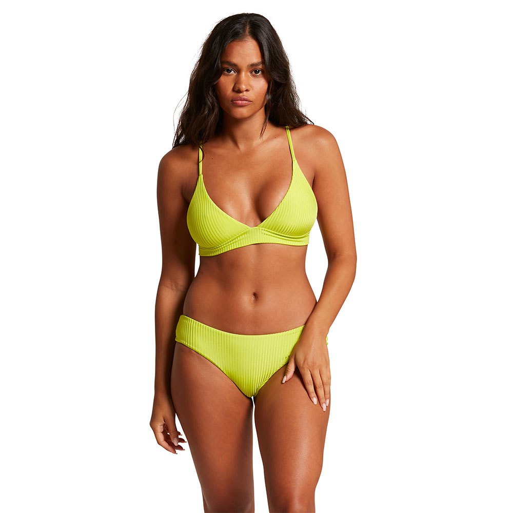 Volcom Simply Rib Tri Bikini Oberteil XS Lime günstig online kaufen