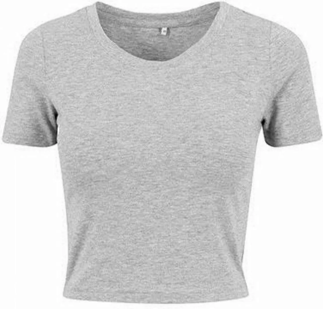 Build Your Brand Rundhalsshirt Damen Cropped Tee / Single Jersey / Kurz ges günstig online kaufen