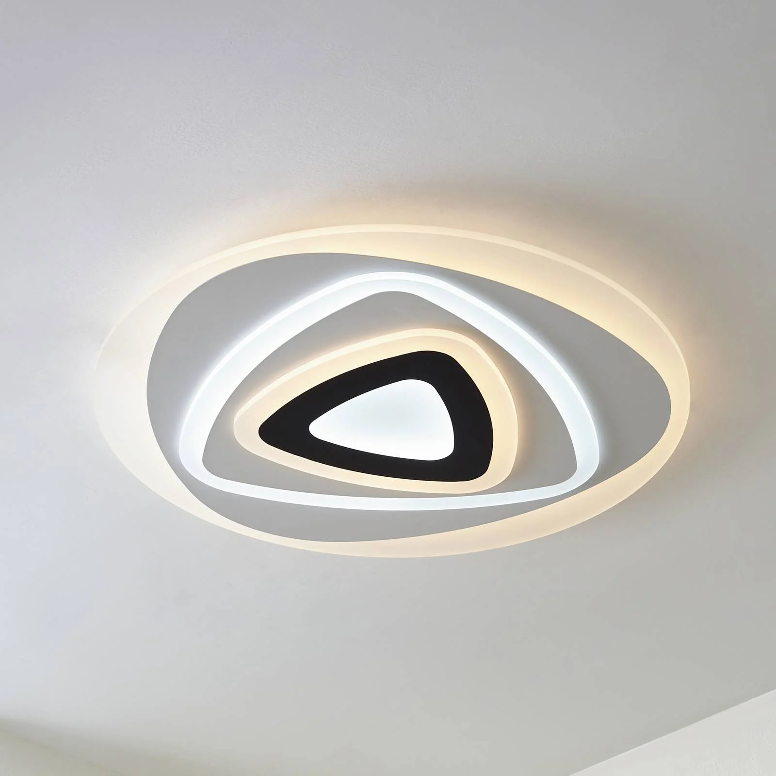 Lindby LED-Deckenleuchte Rebeka, Ø 70 cm, CCT, Fernbedienung günstig online kaufen